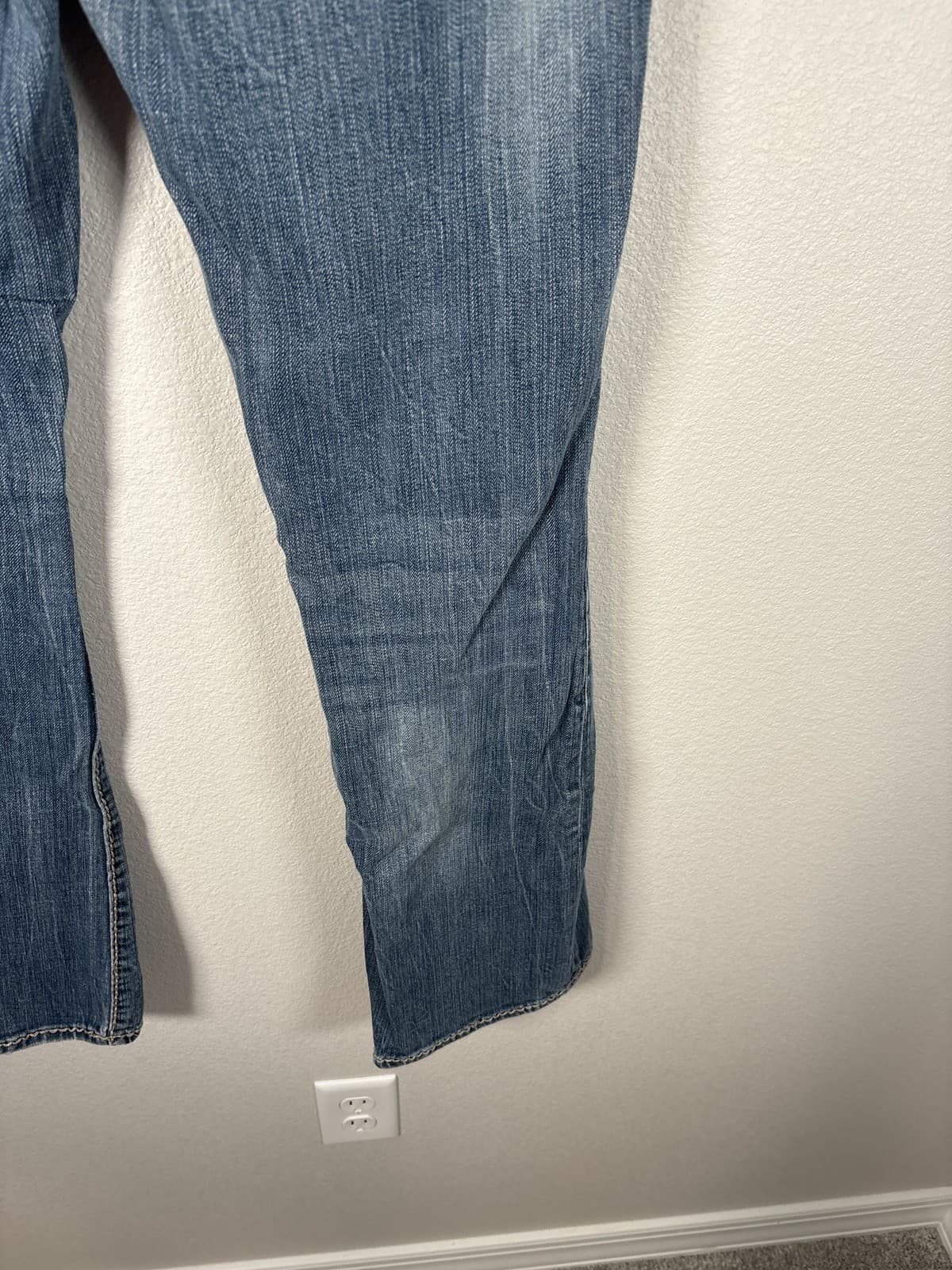 Vigoss Women's Blue Fit Bootcut Jeans Size 26 Distressed - Thumbnail 9
