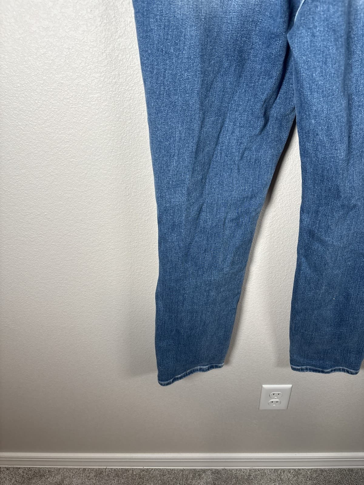 Flying Monkey Womens Distressed Two Tone Split Skinny Jeans Size 26 Ripped - Thumbnail 10