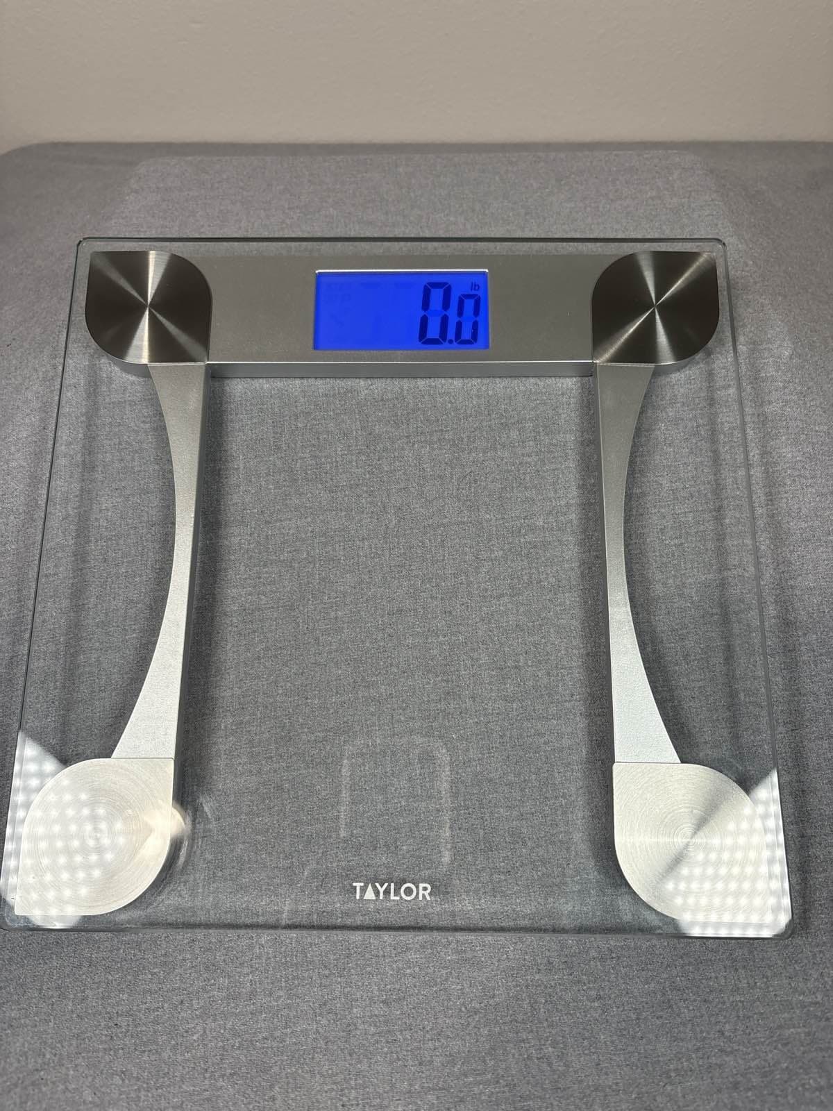 Taylor 7595W Digital Glass Scale 440lb