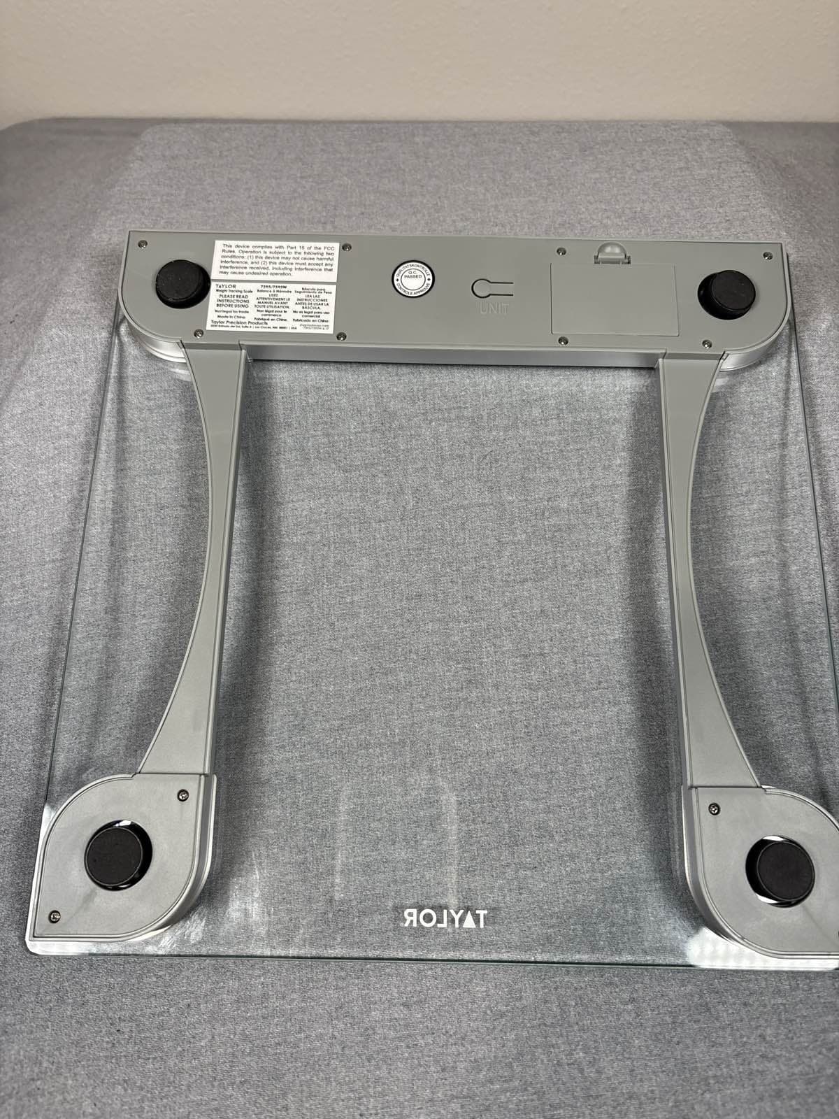 Taylor 7595W Digital Glass Scale 440lb - Thumbnail 2