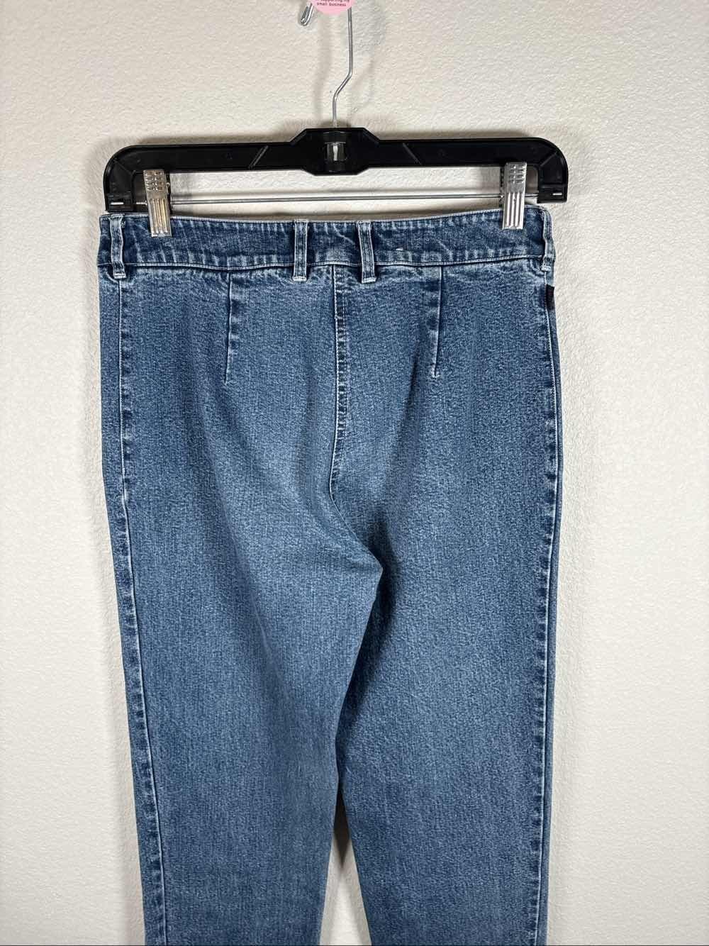 LAUREN JEANS CO. Ralph Lauren Womens Blue Denim Jeans Size 4 Stretch - Thumbnail 6