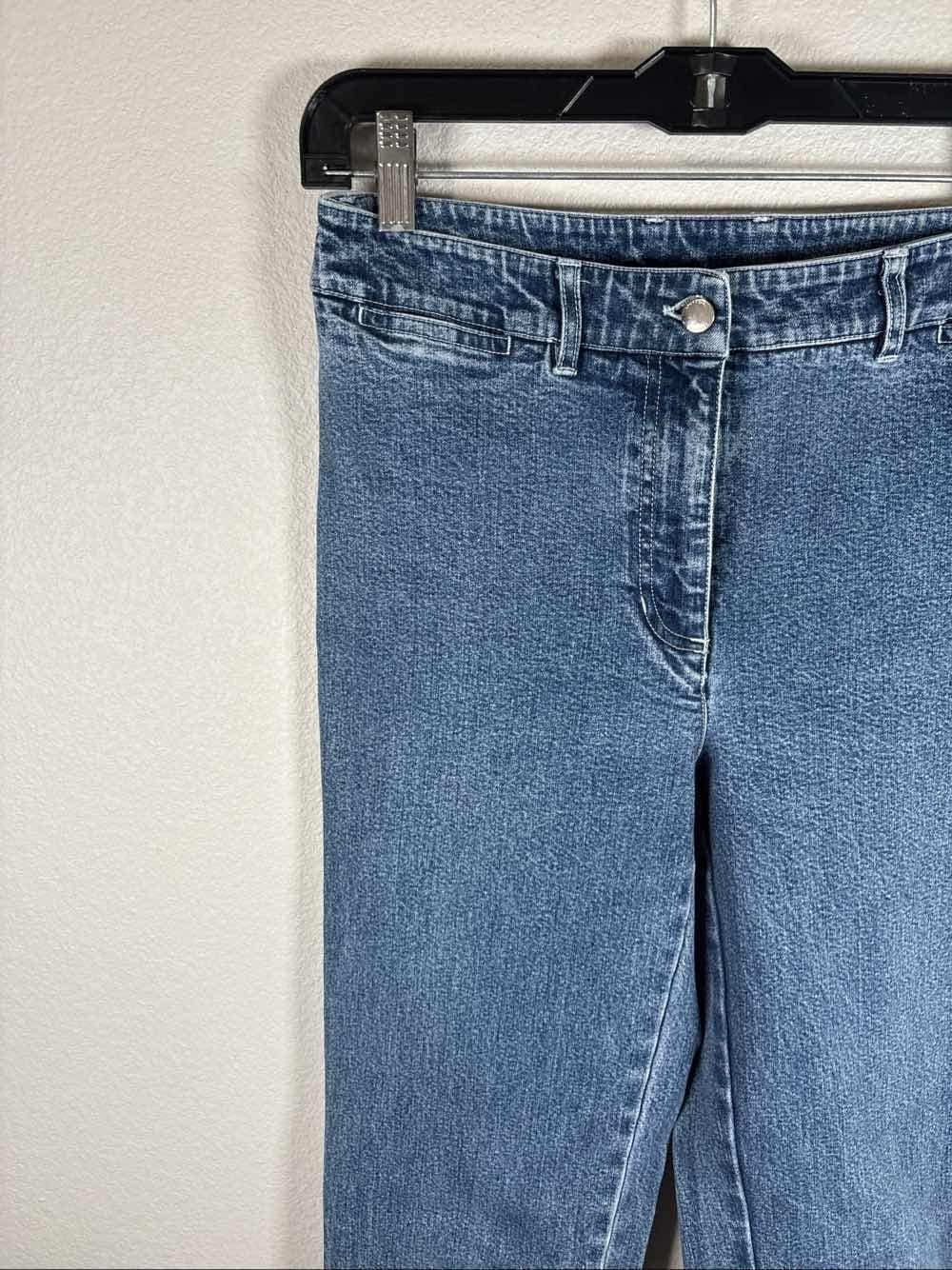 LAUREN JEANS CO. Ralph Lauren Womens Blue Denim Jeans Size 4 Stretch - Thumbnail 4