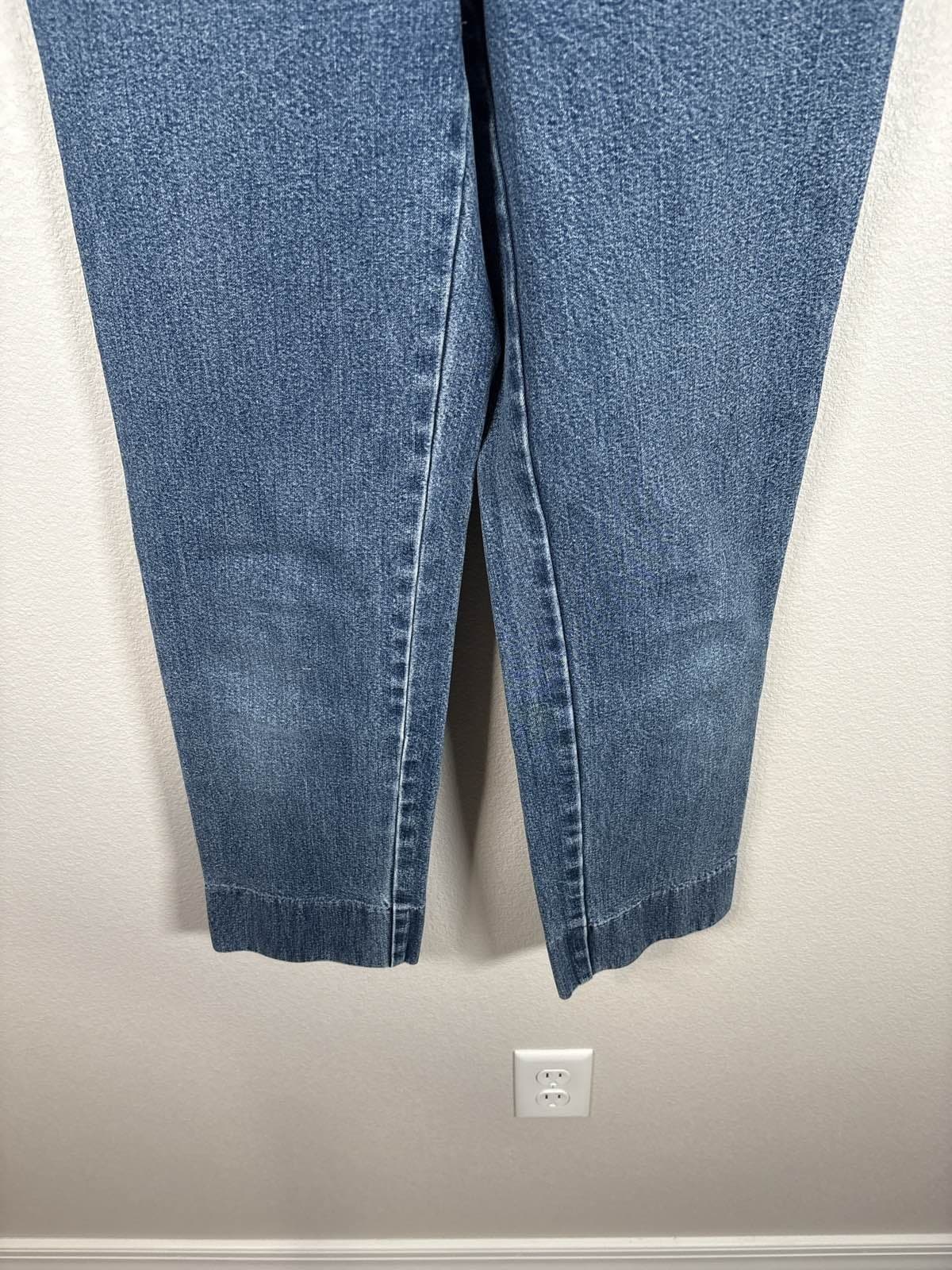 LAUREN JEANS CO. Ralph Lauren Womens Blue Denim Jeans Size 4 Stretch - Thumbnail 5