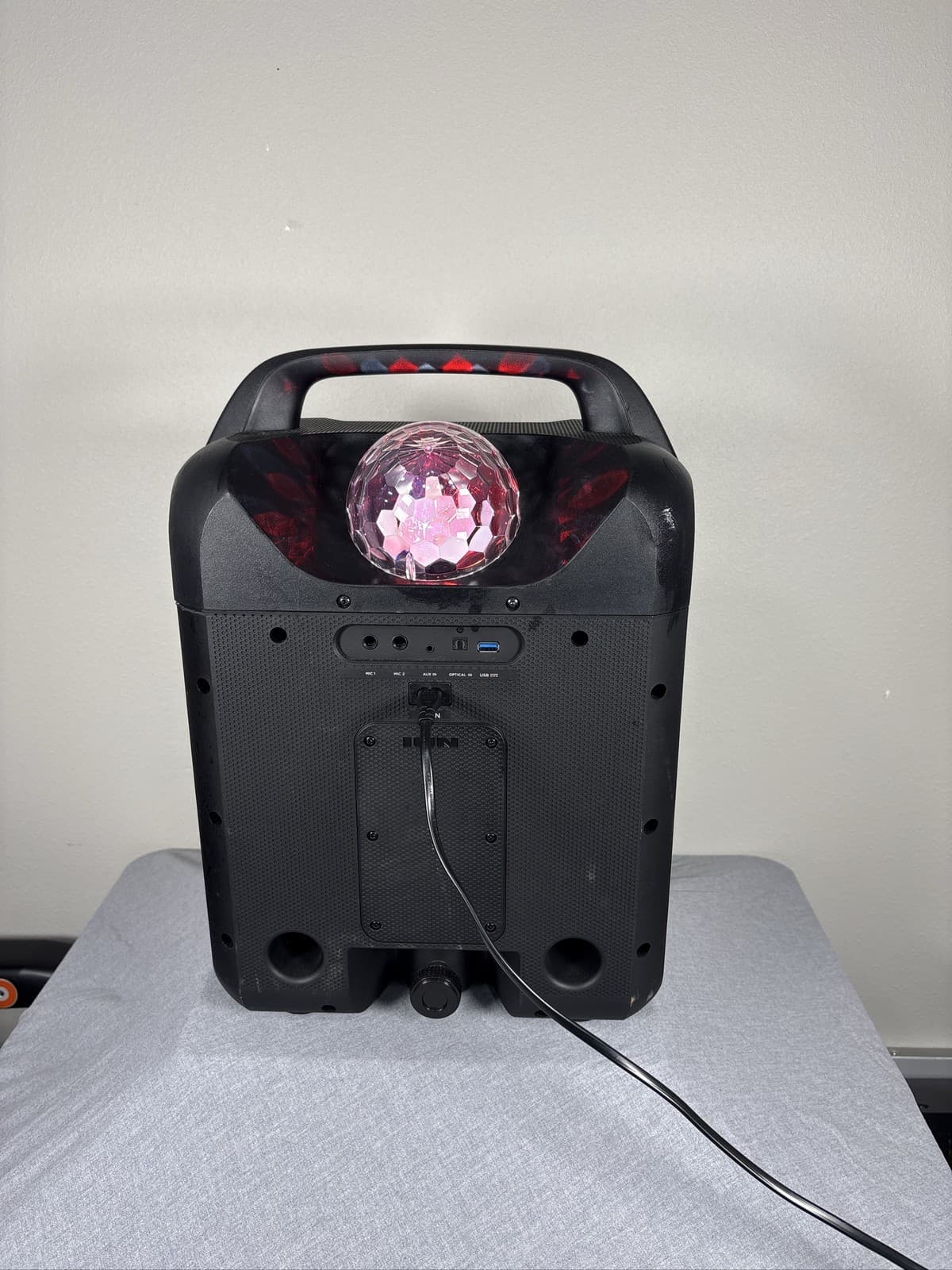 ION Party Rocker Max MK2 Portable Bluetooth Speaker Lights Karaoke - Thumbnail 6