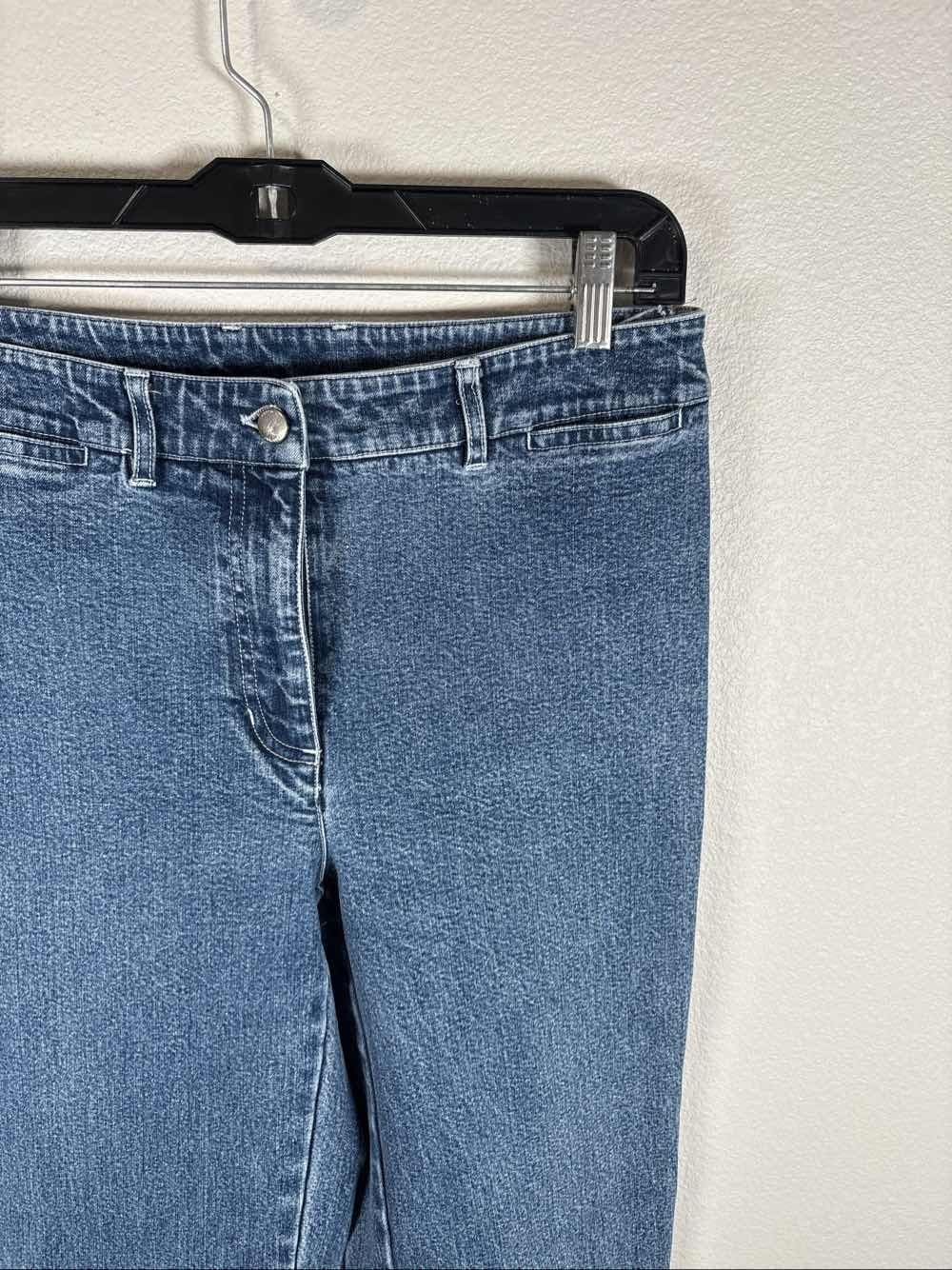 LAUREN JEANS CO. Ralph Lauren Womens Blue Denim Jeans Size 4 Stretch - Thumbnail 3