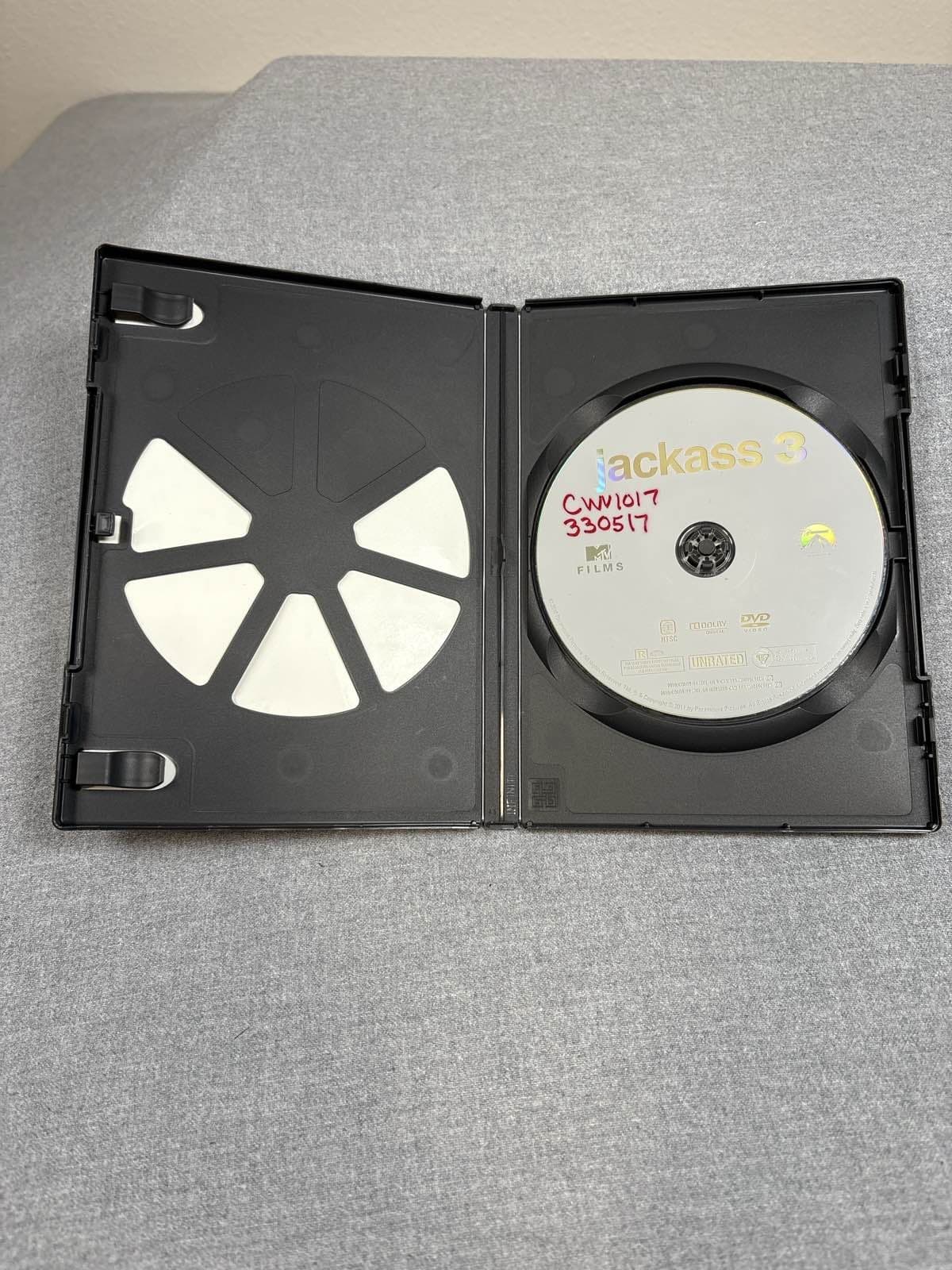 Jackass 3 Unrated DVD 2 Films Theatrical Johnny Knoxville Steve-O - Thumbnail 3