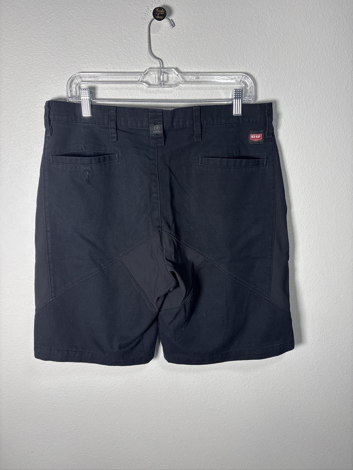 Red Kap Mens Navy Blue Dura-Kap Work Shorts Industrial Uniform - Thumbnail 2
