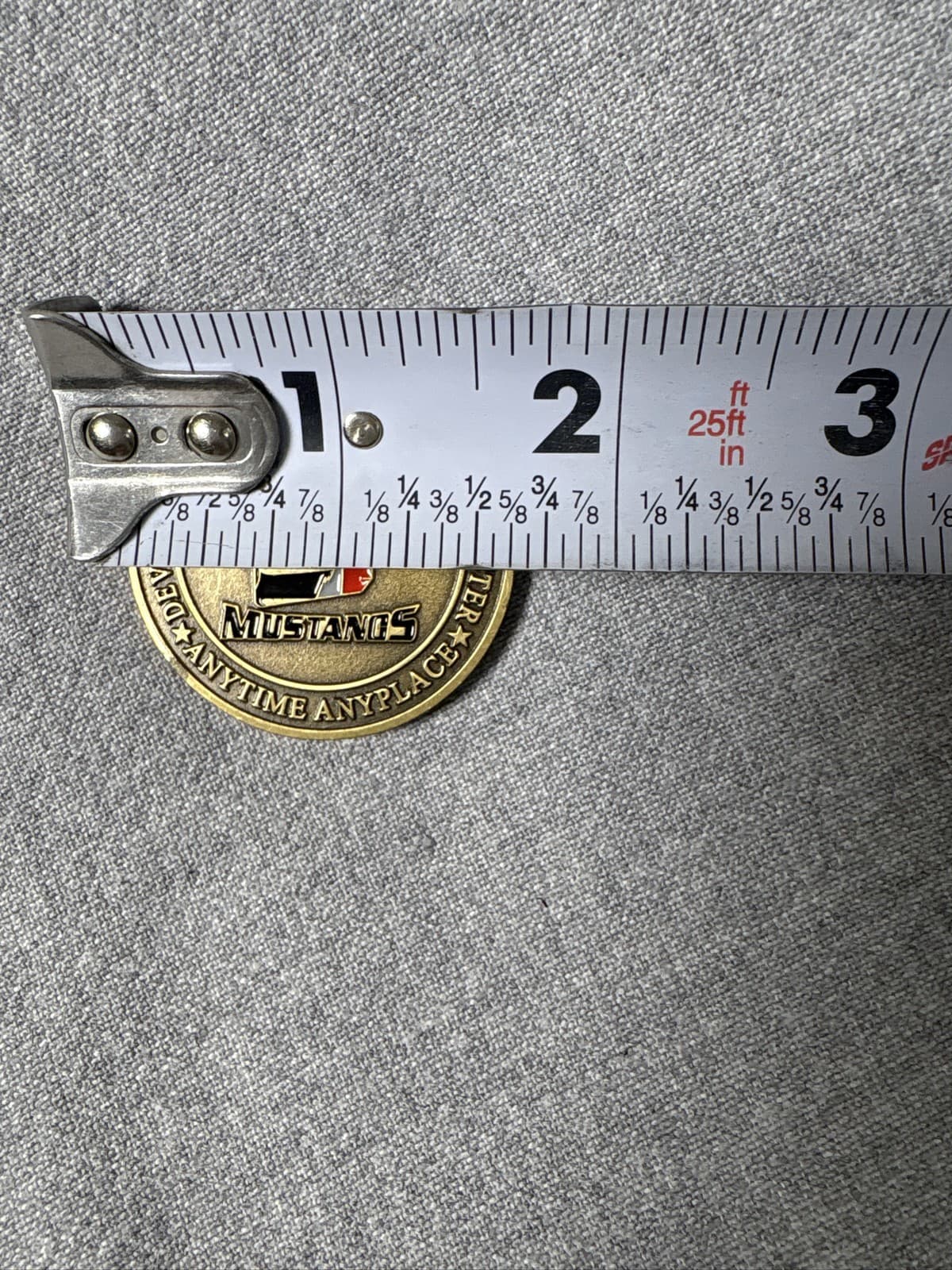 USAF 323rd Training Squadron Mustangs Association Challenge Coin - Thumbnail 3
