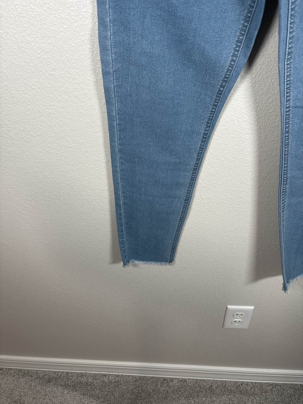 Tinseltown Women's Blue Skinny Jeans Size 27 High Rise Stretch - Thumbnail 5