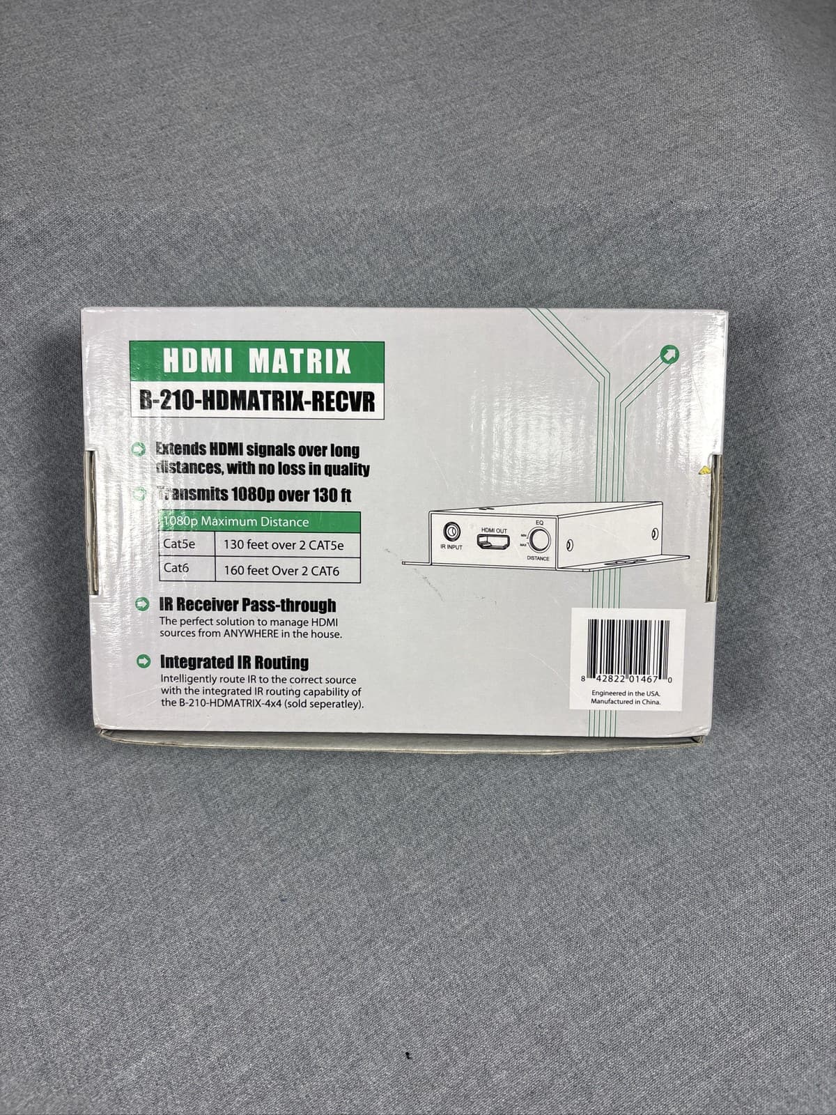 Binary B-210-HDMATRIX-RECVR 210 Series HDMI Matrix Receiver - Thumbnail 2
