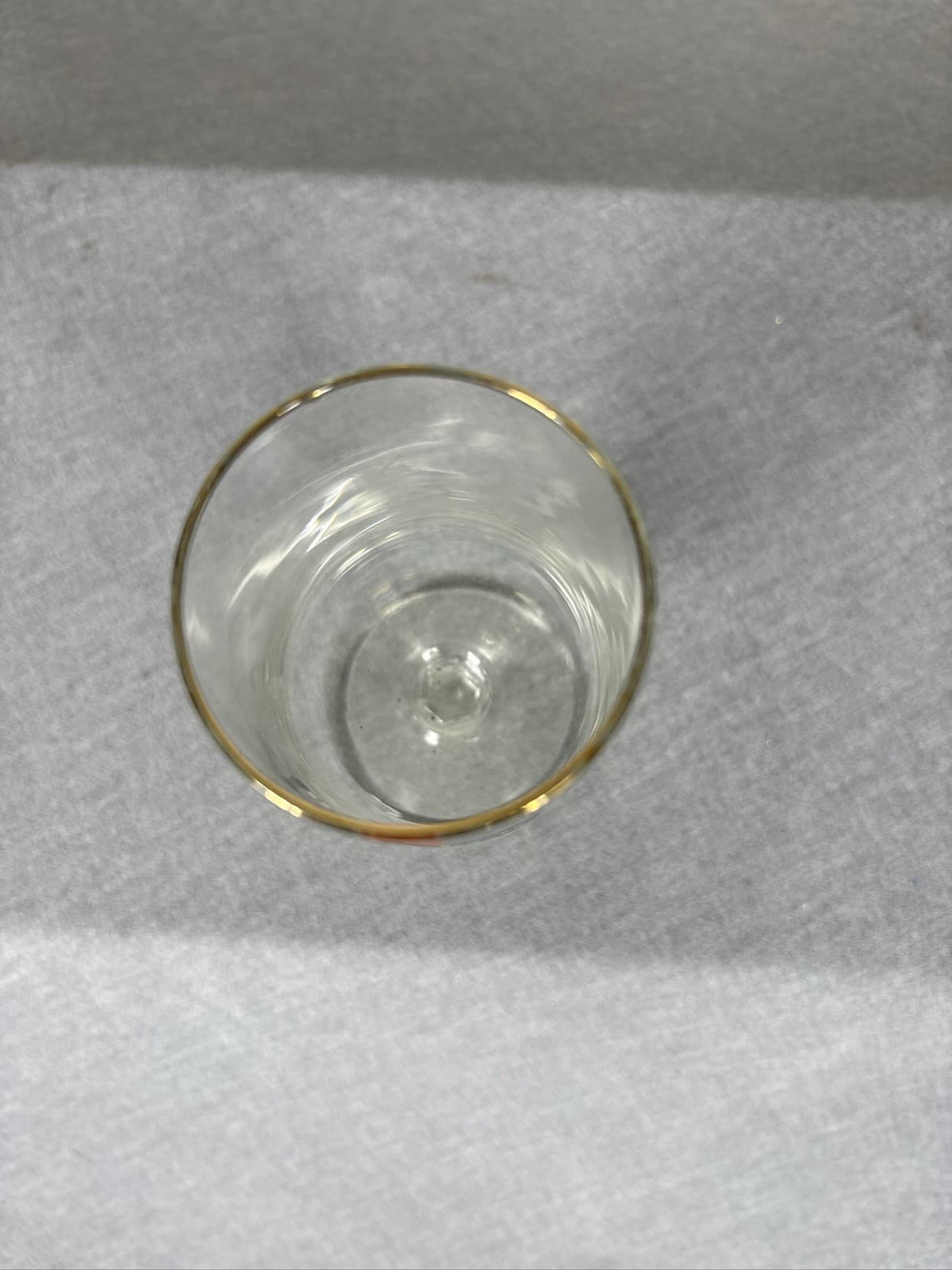 Heineken Stemmed Beer Glass Windmill Logo Gold Rim Pilsner Barware - Thumbnail 4