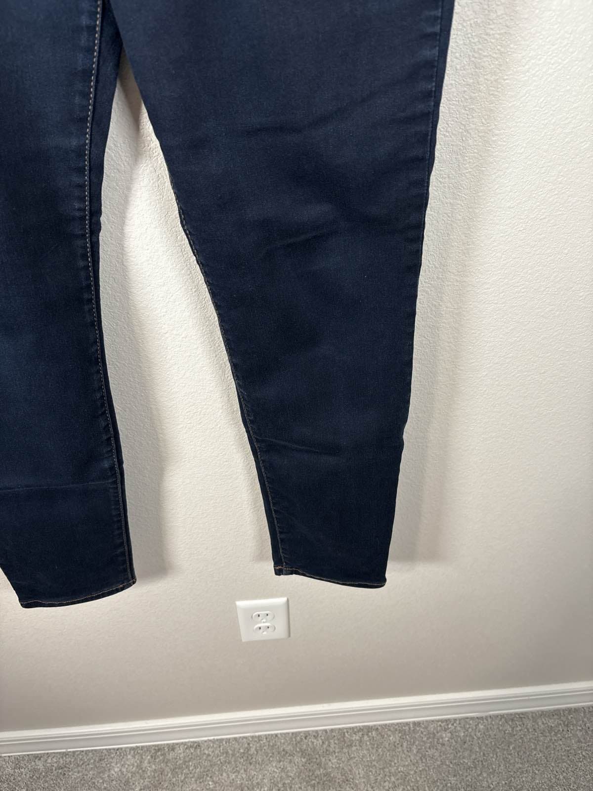 Gloria Vanderbilt Women's Amanda High Rise Skinny Jeans Dark Wash Denim - Thumbnail 4