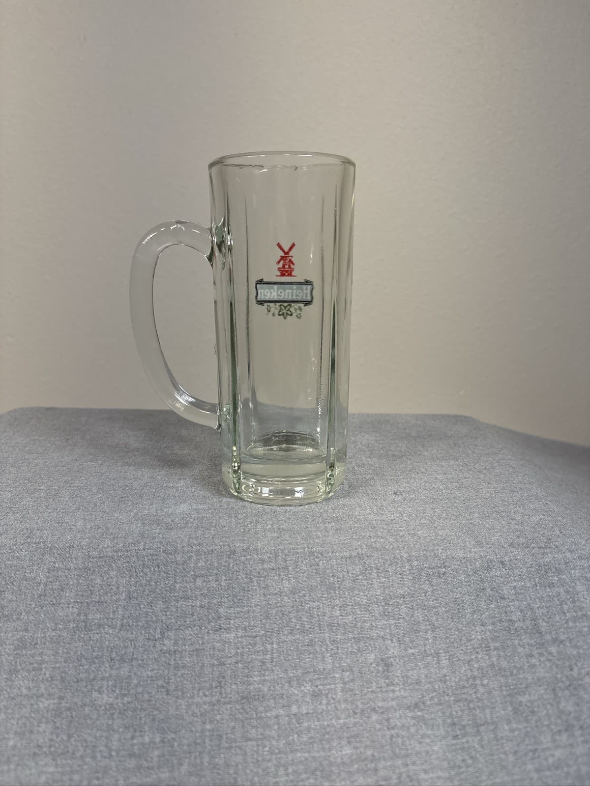 Heineken Holland Beer Mug Stein Windmill Logo Barware Collectible - Thumbnail 2