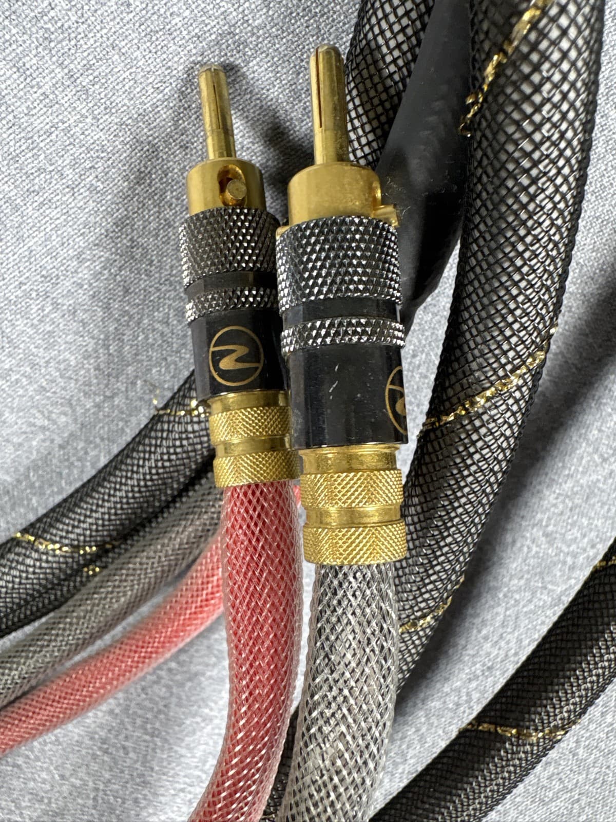 River Cable Audiophile Speaker Cable Braided HiFi Audio Wire 15 ft - Thumbnail 4