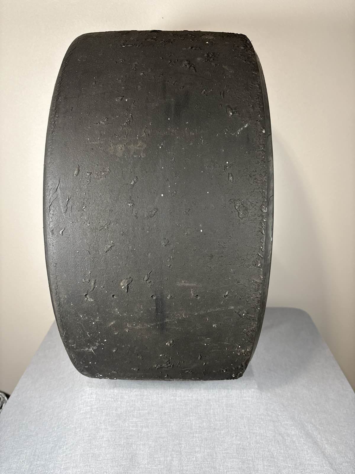 VTG Darrell Waltrip NASCAR Race Used Tire Signed By Buddy, Todd Parrott & More - Thumbnail 7