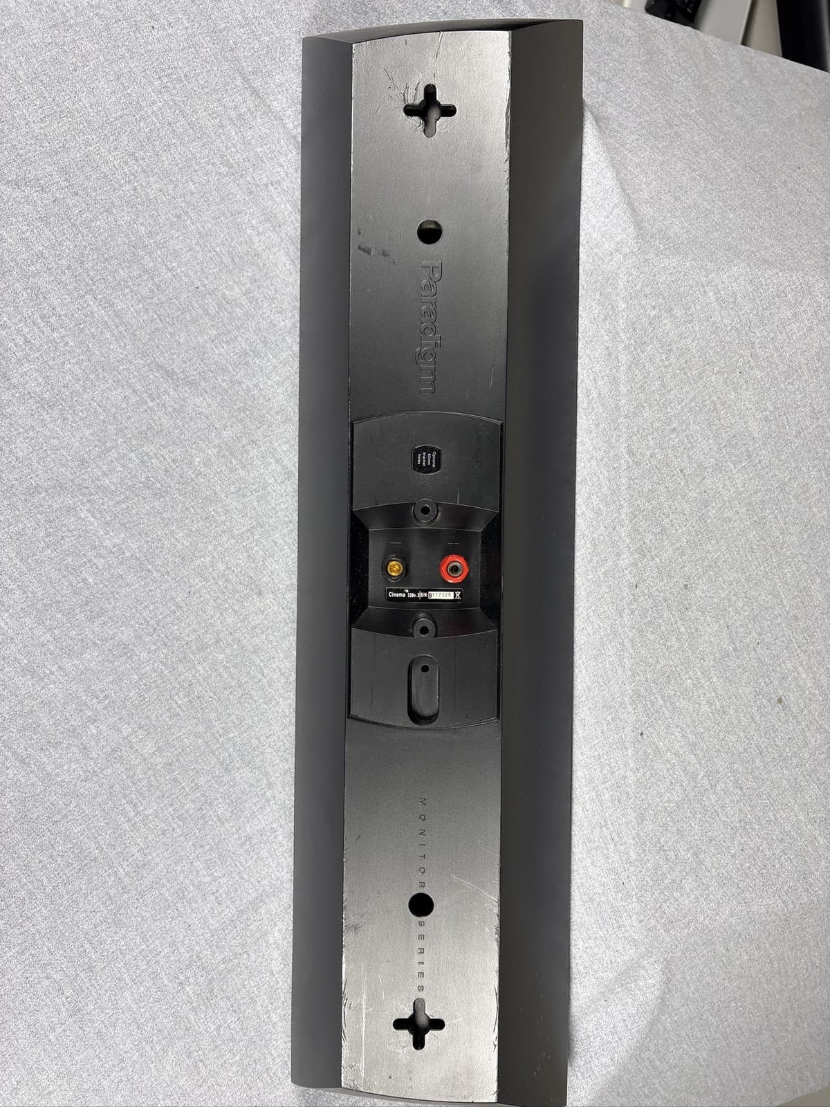 Paradigm Cinema 400 LCR Center Channel Speaker Black with Grille - Thumbnail 6