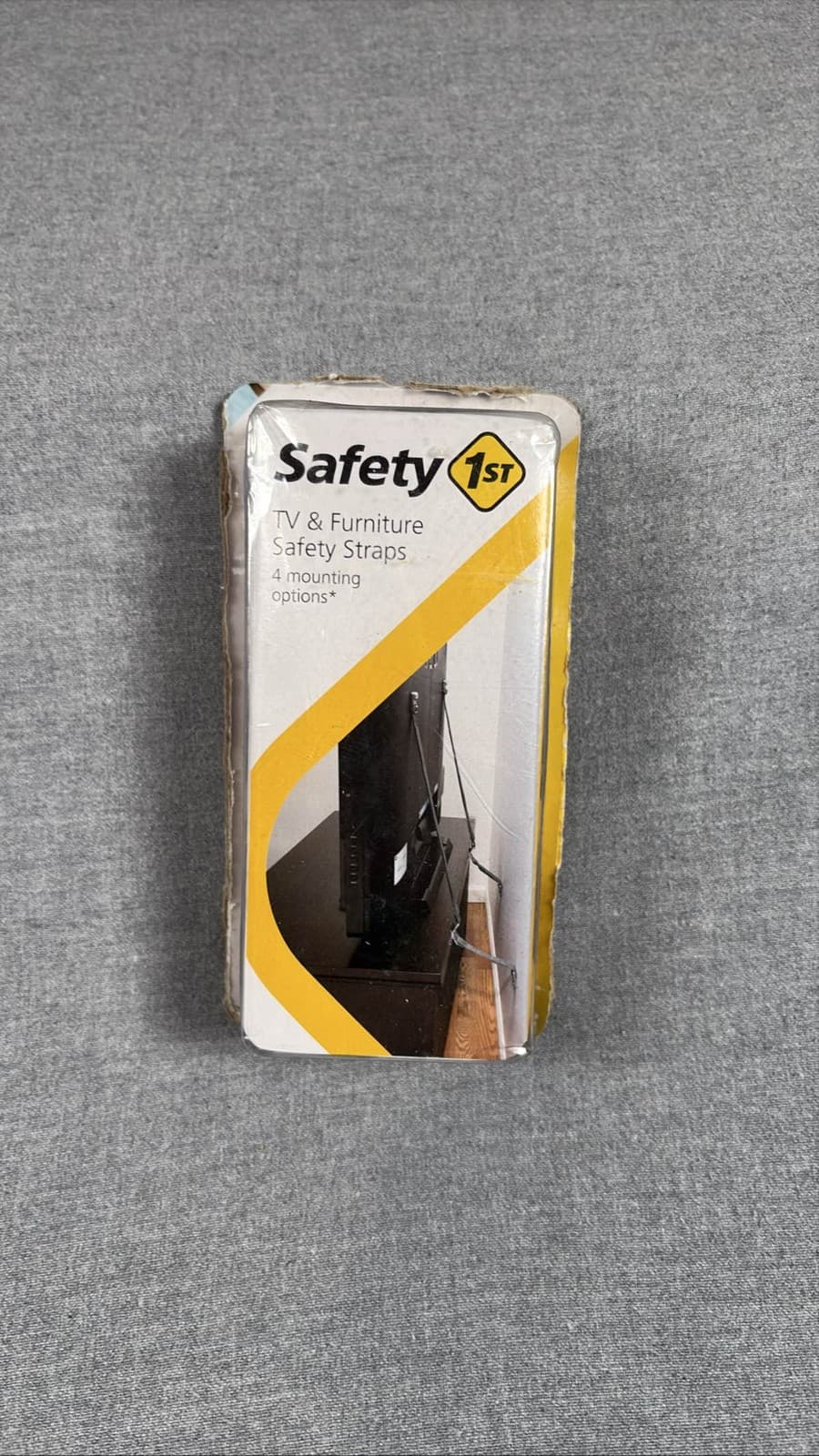 Safety 1st TV Furniture Safety Straps Baby Proof 4 Mounts