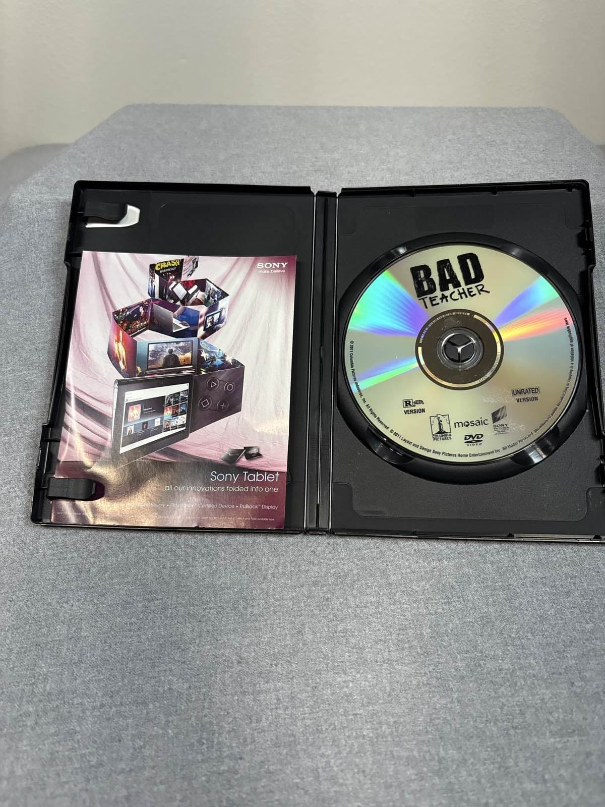 Bad Teacher DVD 2011 Unrated & Theatrical - Thumbnail 3