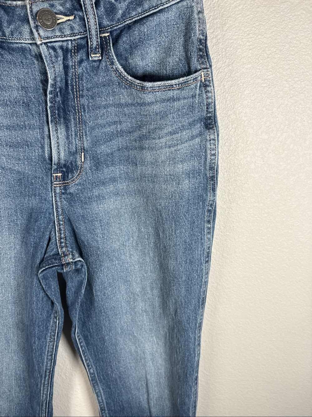 Hollister Ultra High-Rise Mom Jeans Vintage Stretch W25R Blue Denim - Thumbnail 3