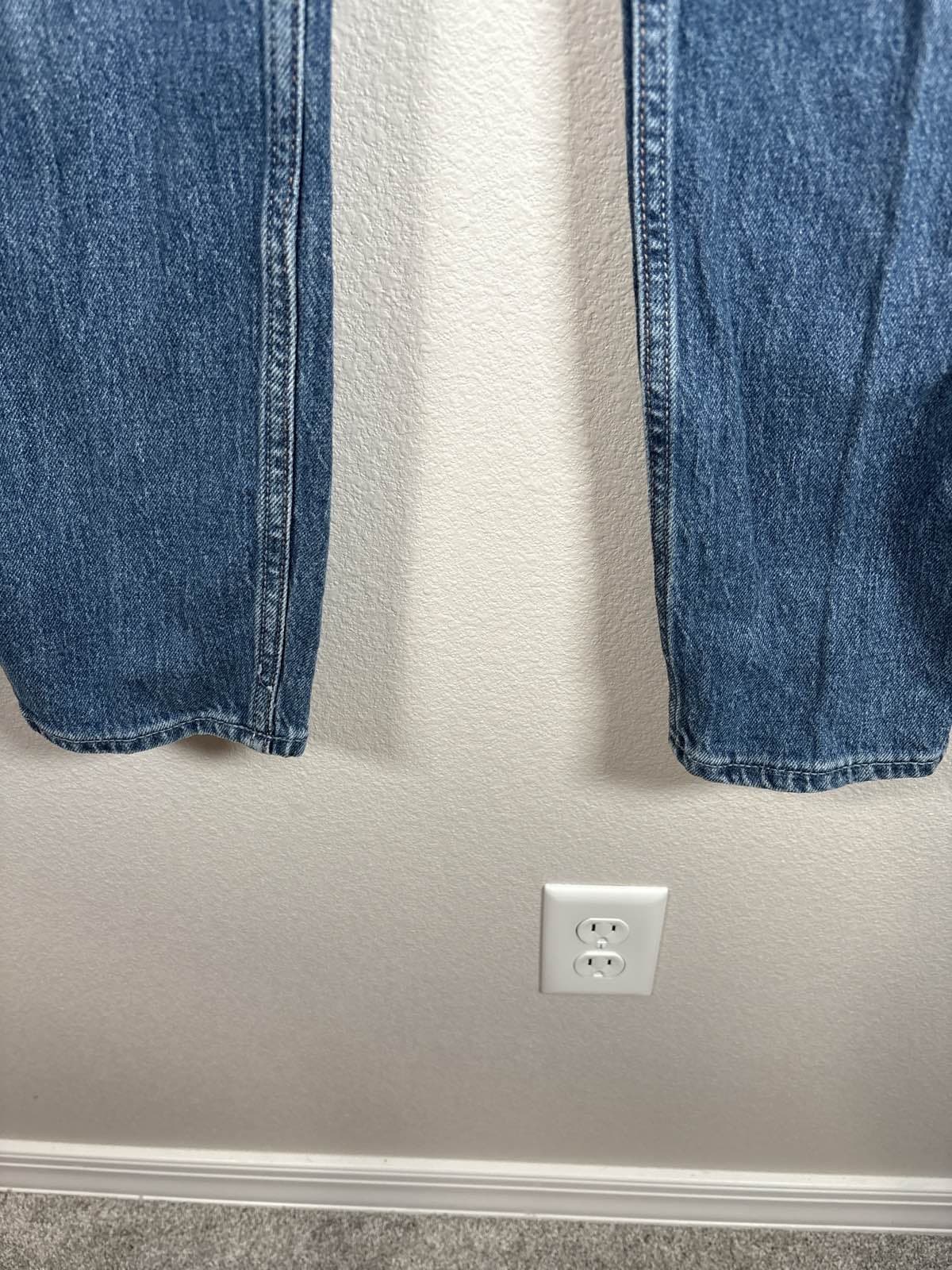 Hollister Ultra High-Rise Mom Jeans Vintage Stretch W25R Blue Denim - Thumbnail 5