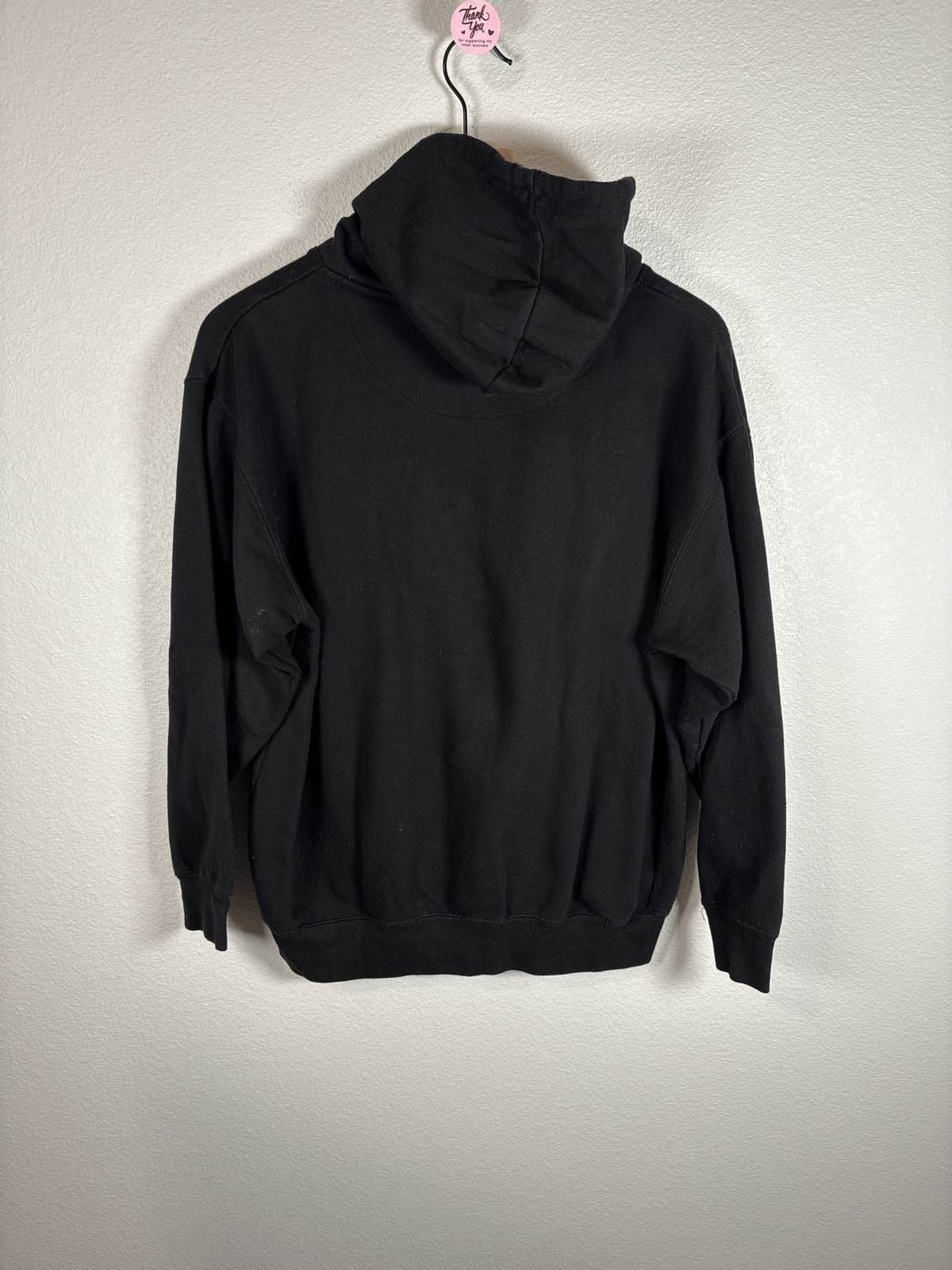 Dumbgood Stranger Things Men Sz M Hoodie Black Red Sweatshirt Oversized - Thumbnail 5