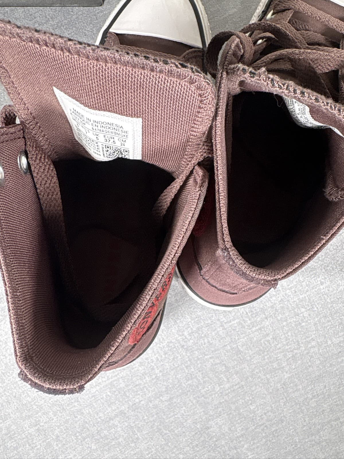 Converse Chuck Taylor All Star Hi Park Red White Women's Size 7 - Thumbnail 6