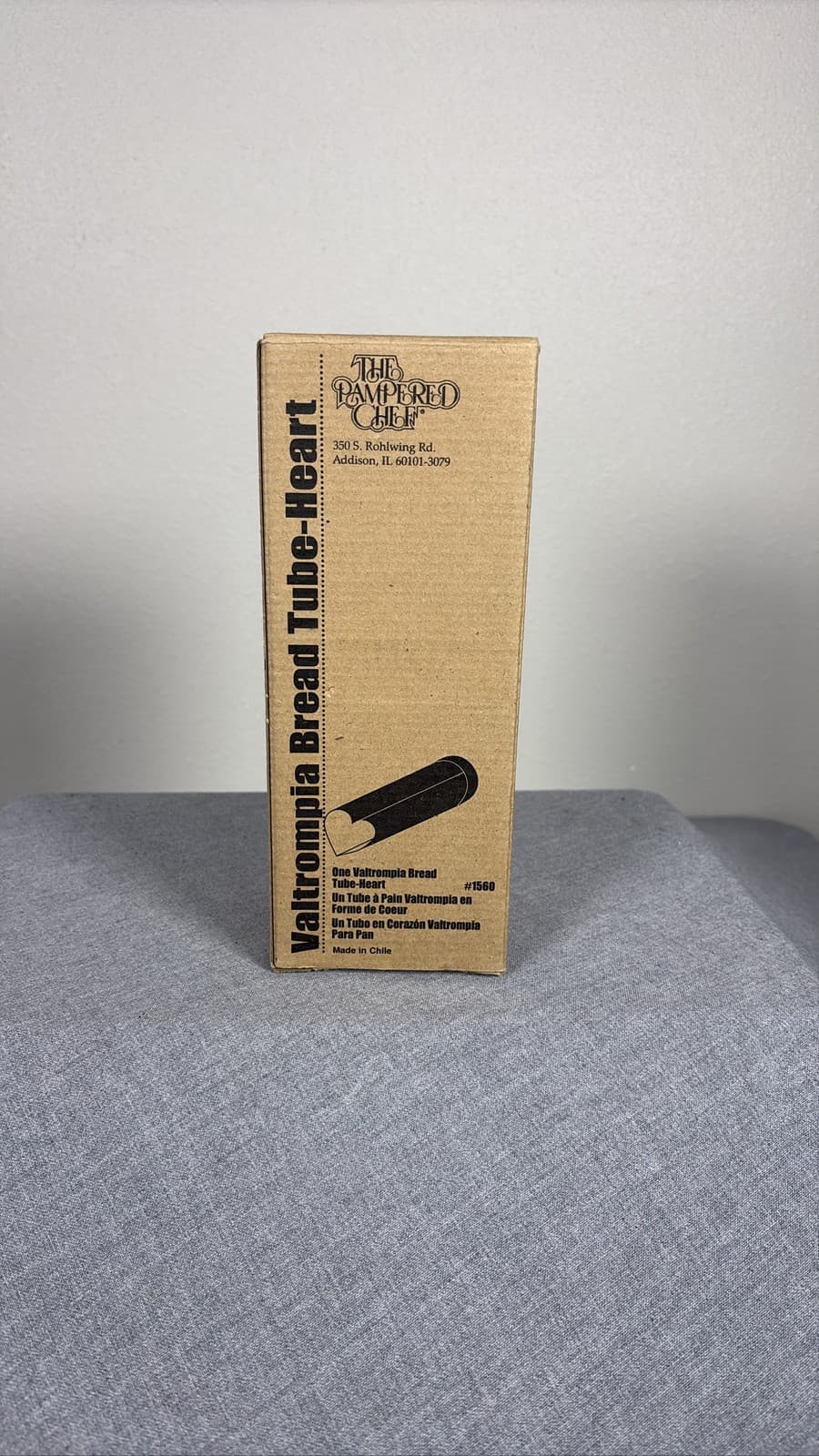 Pampered Chef Valtrompia Heart Shaped Bread Baking Mold