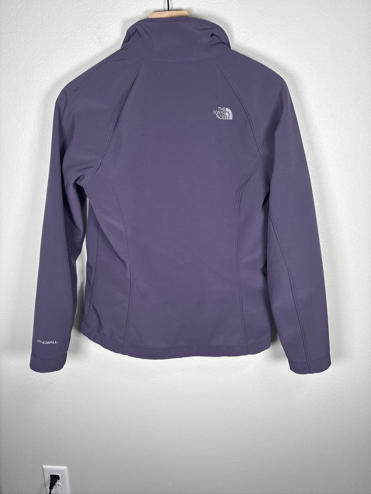 The North Face Apex Bionic Softshell Jacket Womens Purple Full Zip M - Thumbnail 3