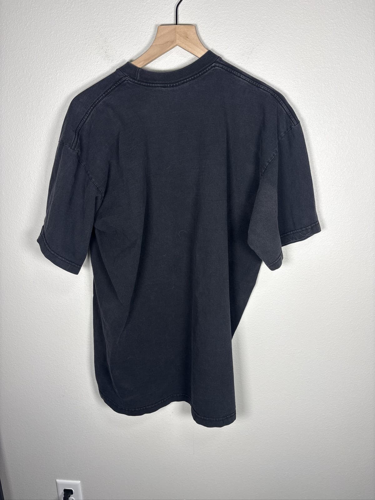 Vintage Tupac Shakur Pro Club Rhinestone T Shirt Men Black Jeweled Rap Tee 2XL - Thumbnail 5