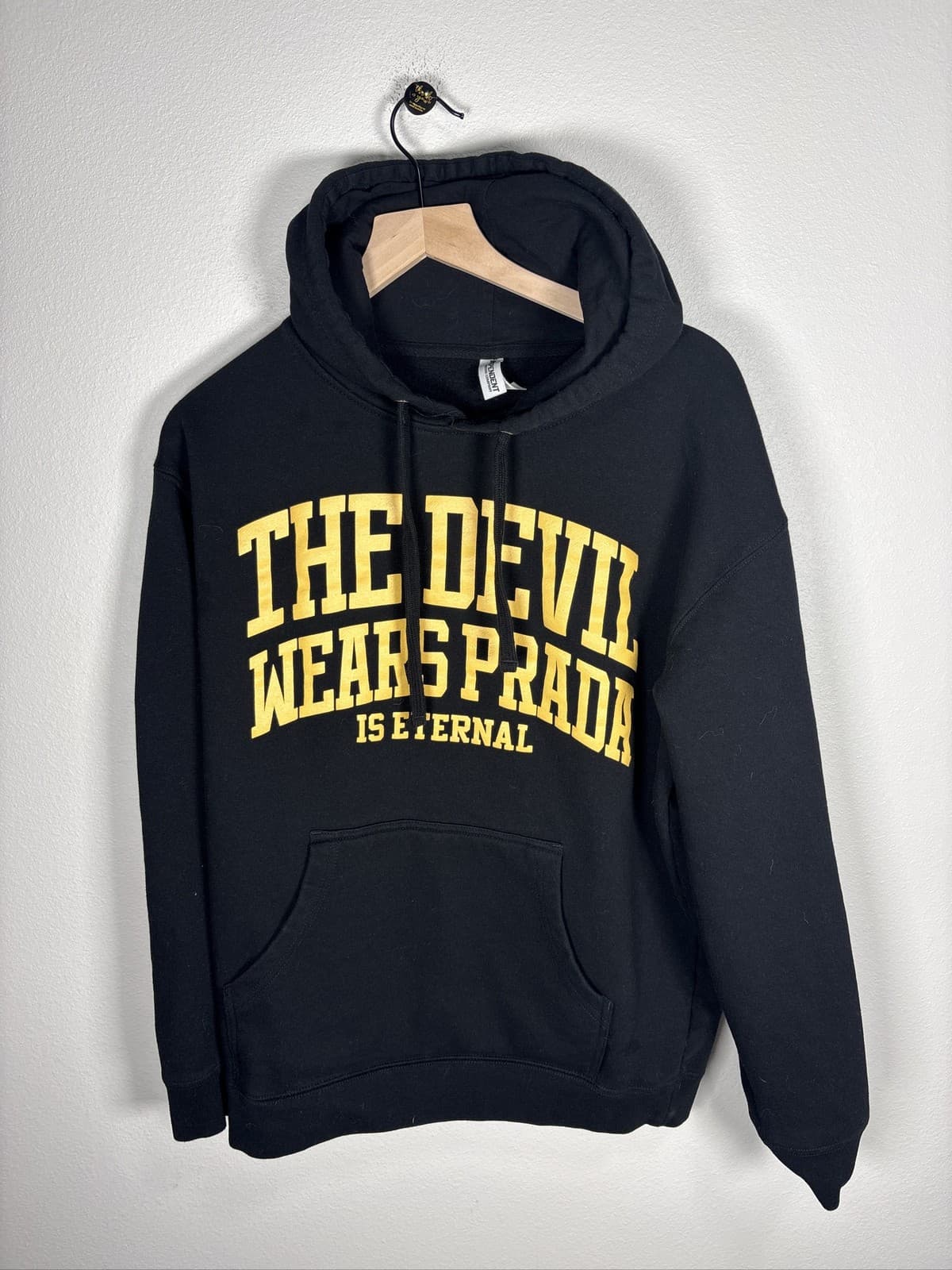 The Devil Wears Prada Is Eternal Black Hoodie Sweatshirt - Thumbnail 2
