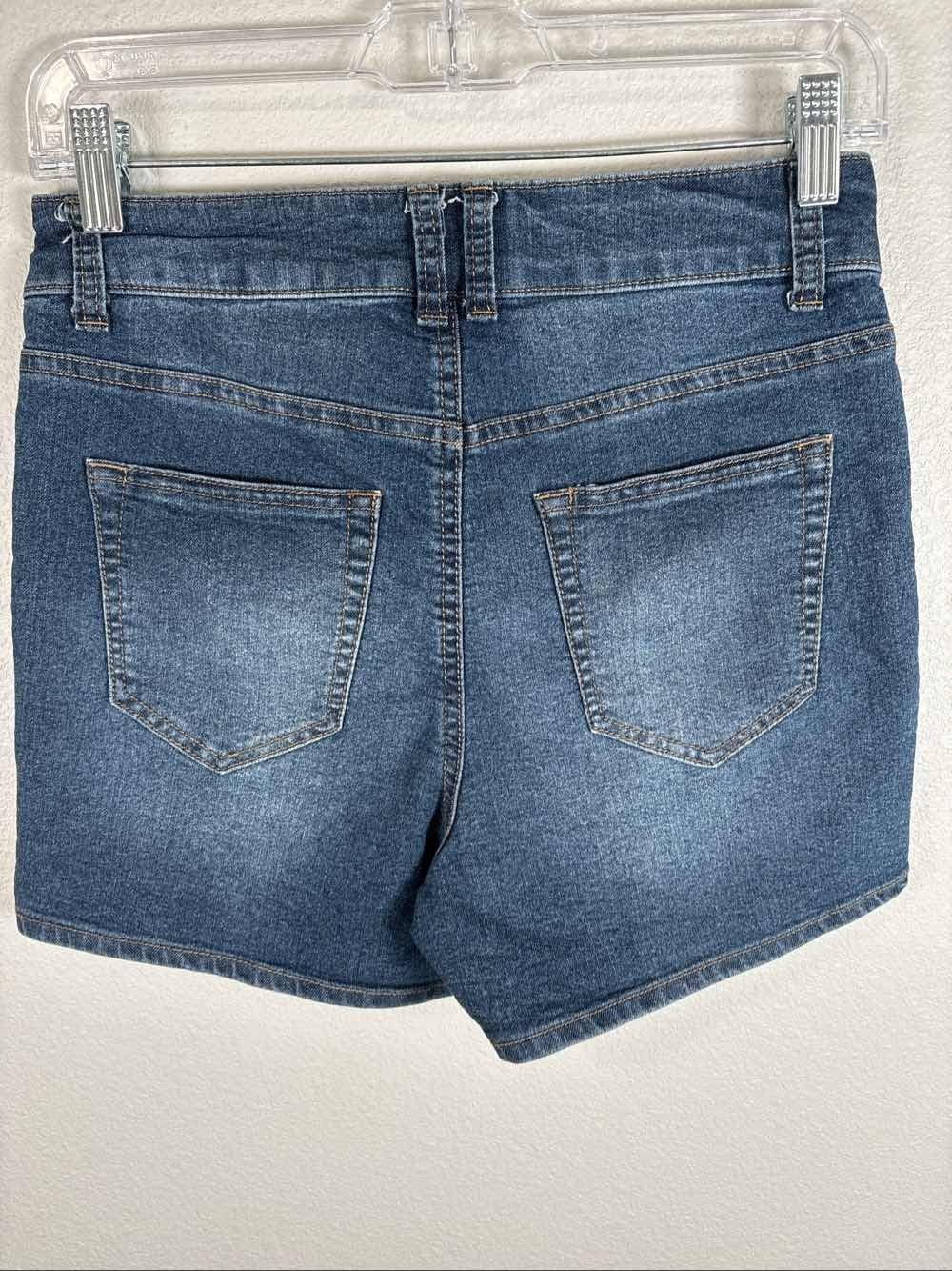 Faith Jeans Don't Lose Faith Brooks Wash Denim Shorts Women's 10P - Thumbnail 5