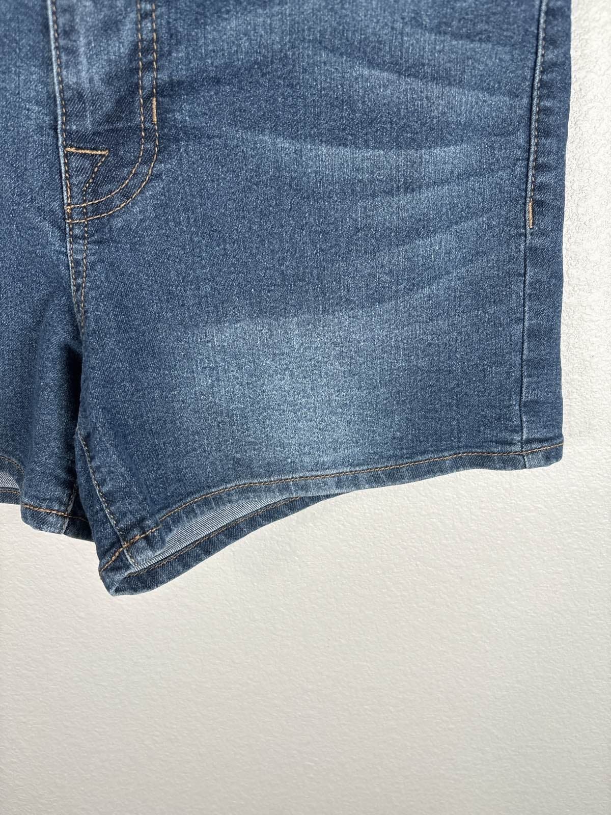 Faith Jeans Don't Lose Faith Brooks Wash Denim Shorts Women's 10P - Thumbnail 3