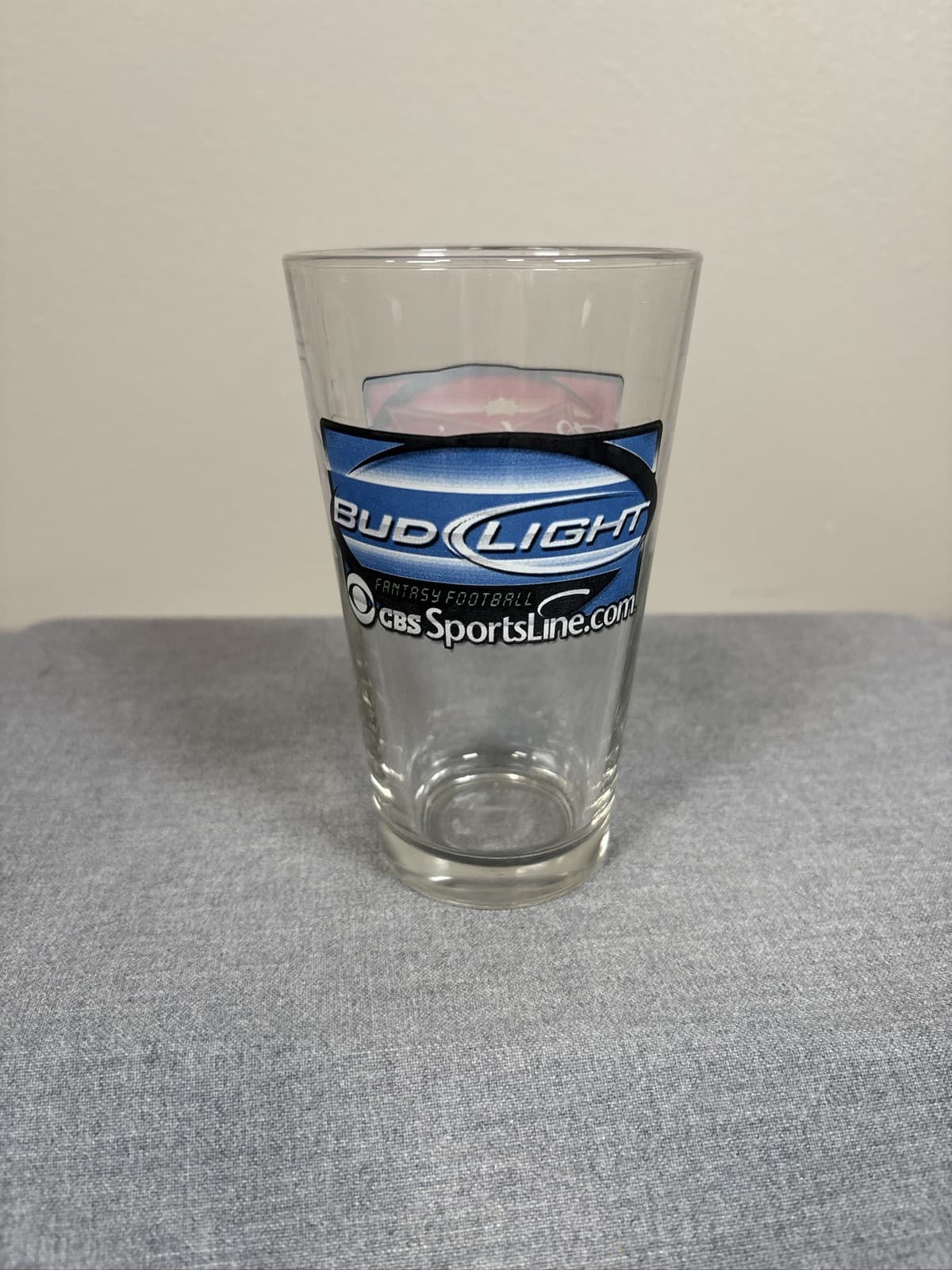 Budweiser SportsLine.com Fantasy Football Pint Glass - Thumbnail 2