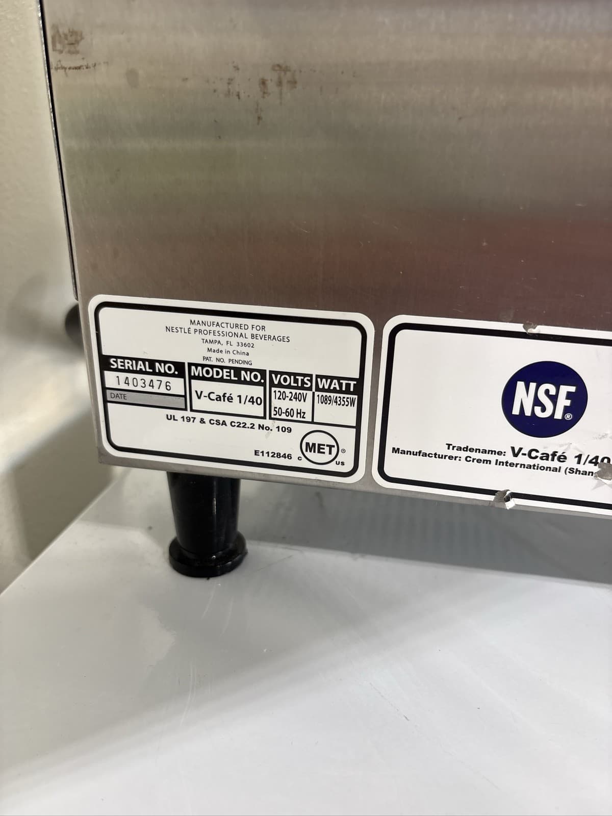 Nestle V-Cafe Commercial Beverage Dispenser 120-240V - Thumbnail 3