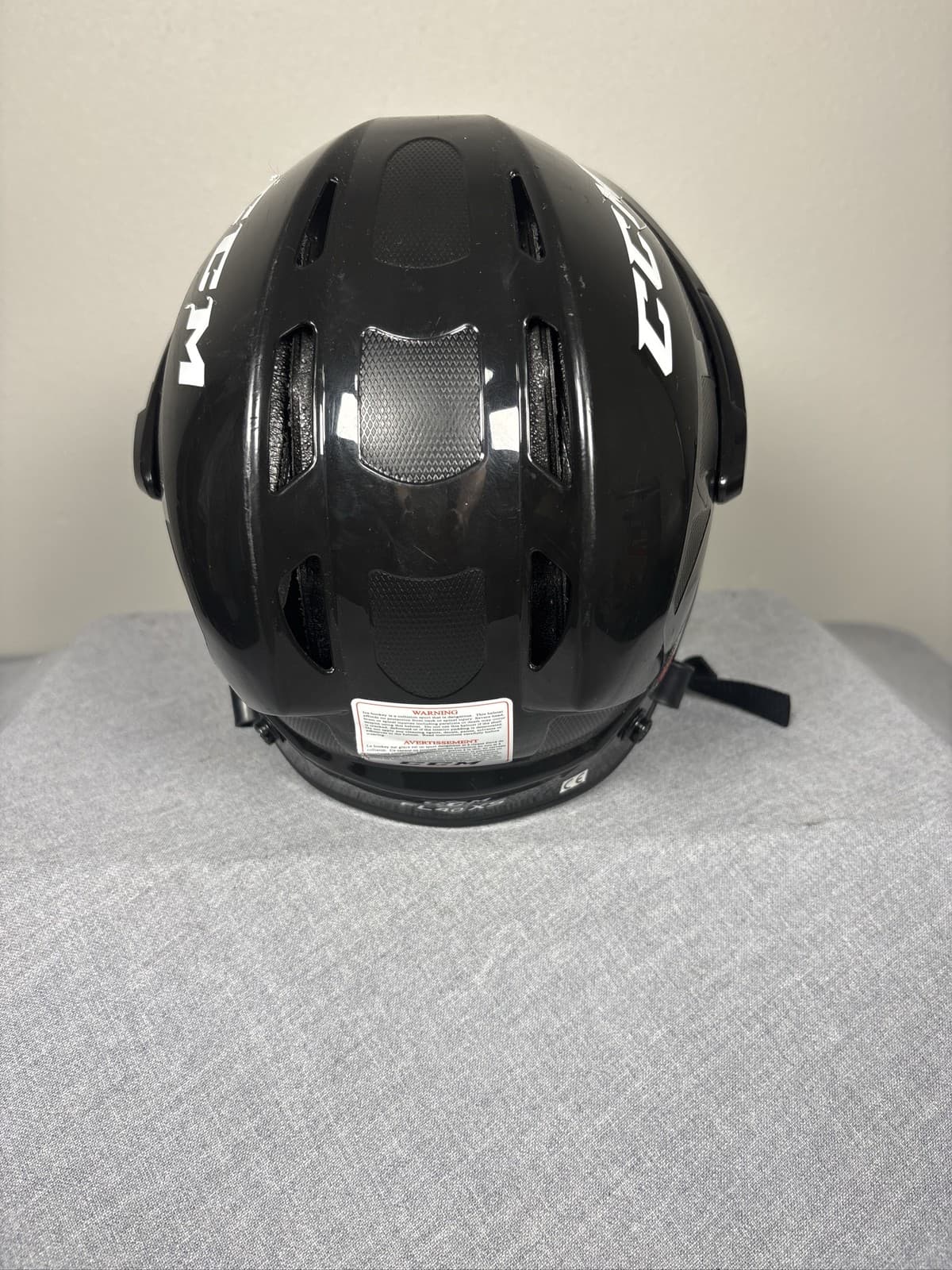 CCM FL40 Hockey Helmet Combo with Cage Black XS Youth Ice Hockey Mask - Thumbnail 4