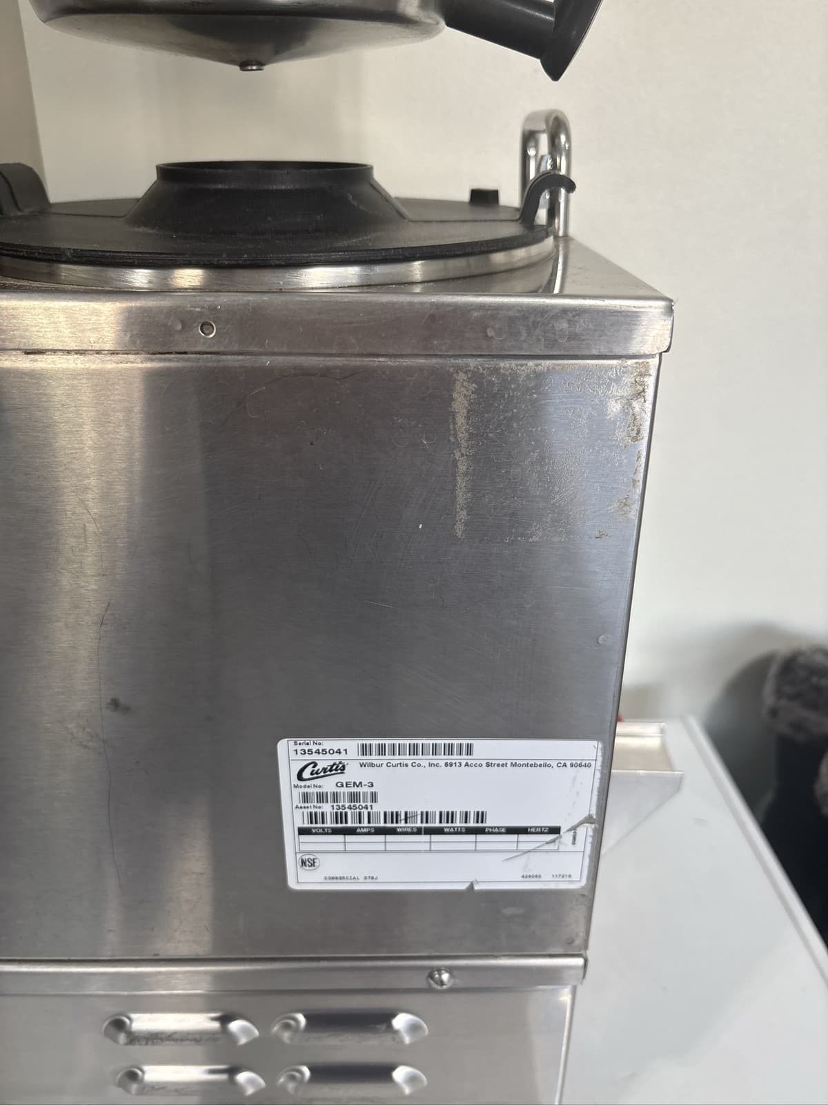 Wilbur Curtis Gemini GT Commercial Coffee Brewer Satellite System - Thumbnail 13