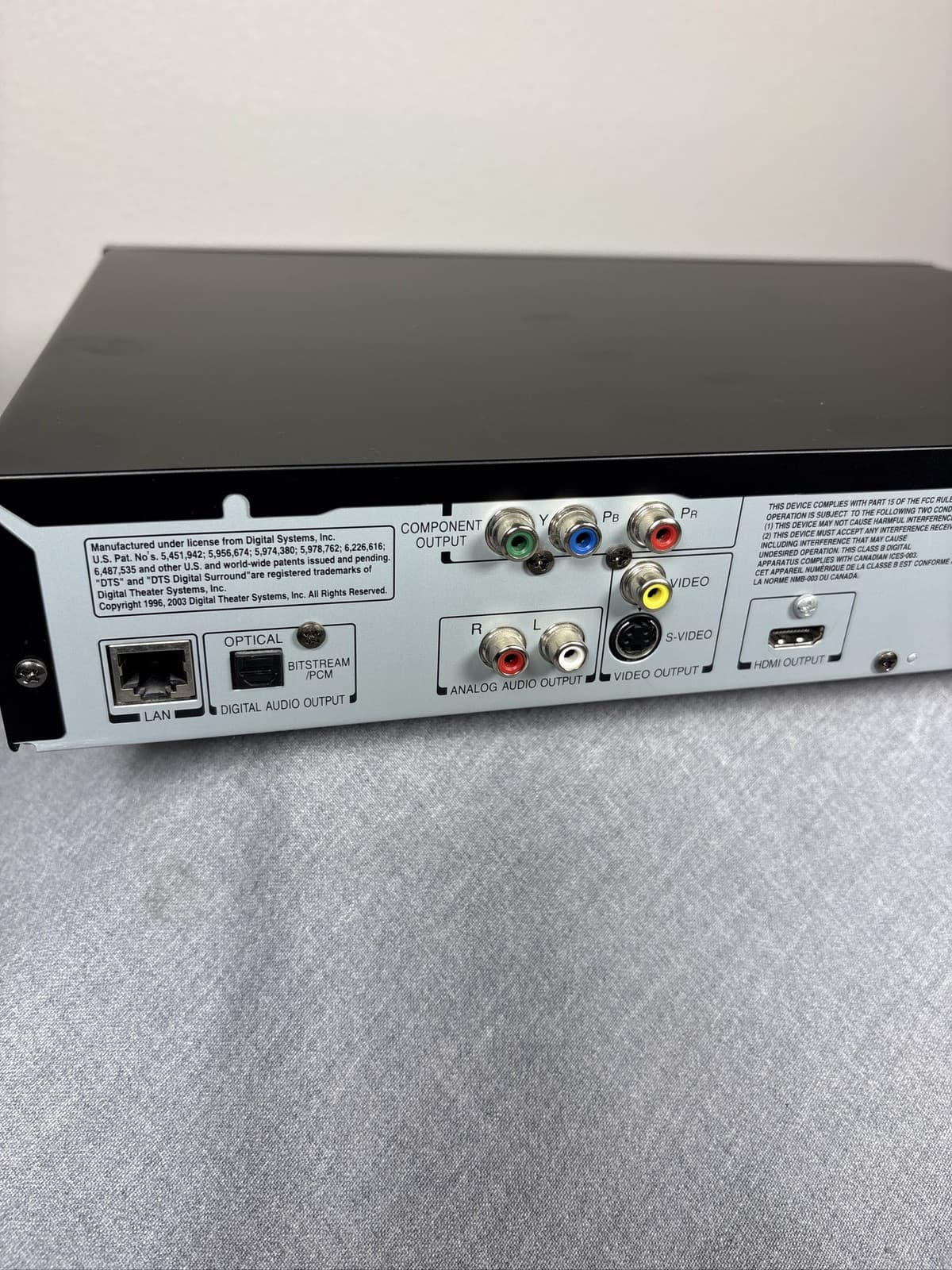 Toshiba HD-A2KU HD DVD Player 1080i Upconverting HDMI Tested Working - Thumbnail 7
