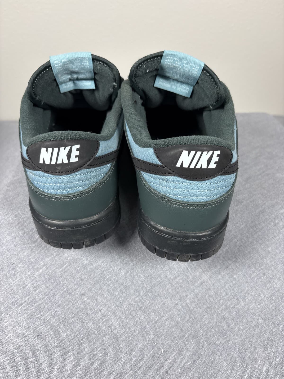 Nike Dunk Low Retro SE Denim Turquoise FZ3052-300 Mens Shoes - Thumbnail 4