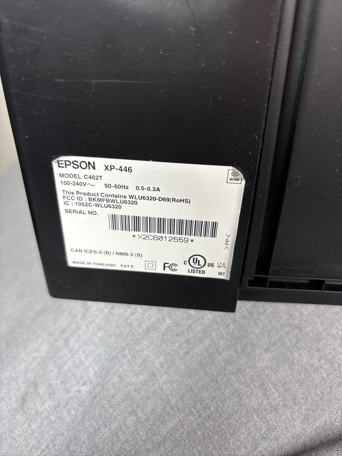 Epson Expression Home XP-446 Wireless All-In-One Color Inkjet Printer - Thumbnail 6