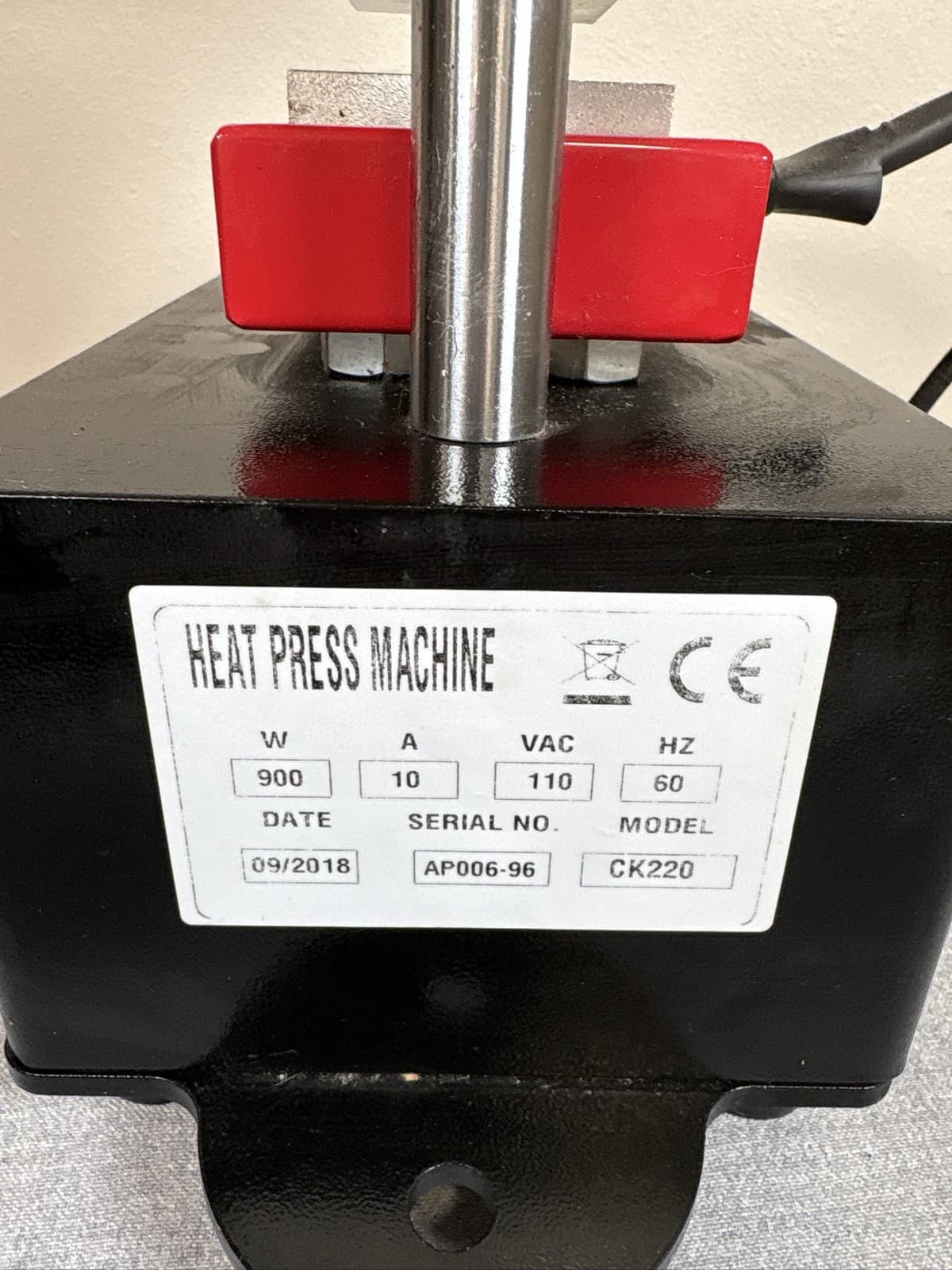 Heat Press Machine GK220 900W 110V Sublimation - Thumbnail 6