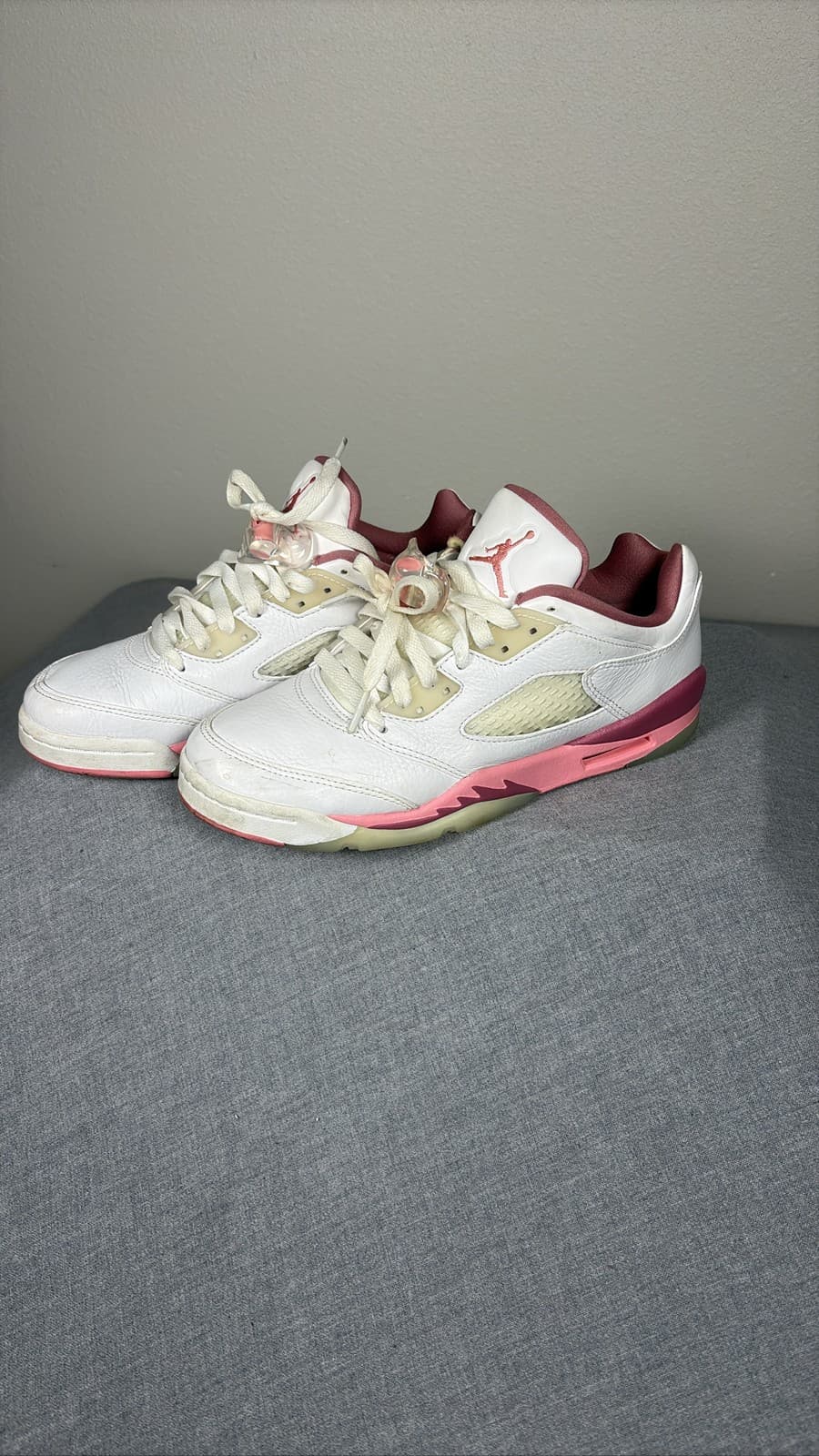 Air Jordan 5 Retro Low Desert Berry GS Pink DX4390-116 Youth 7