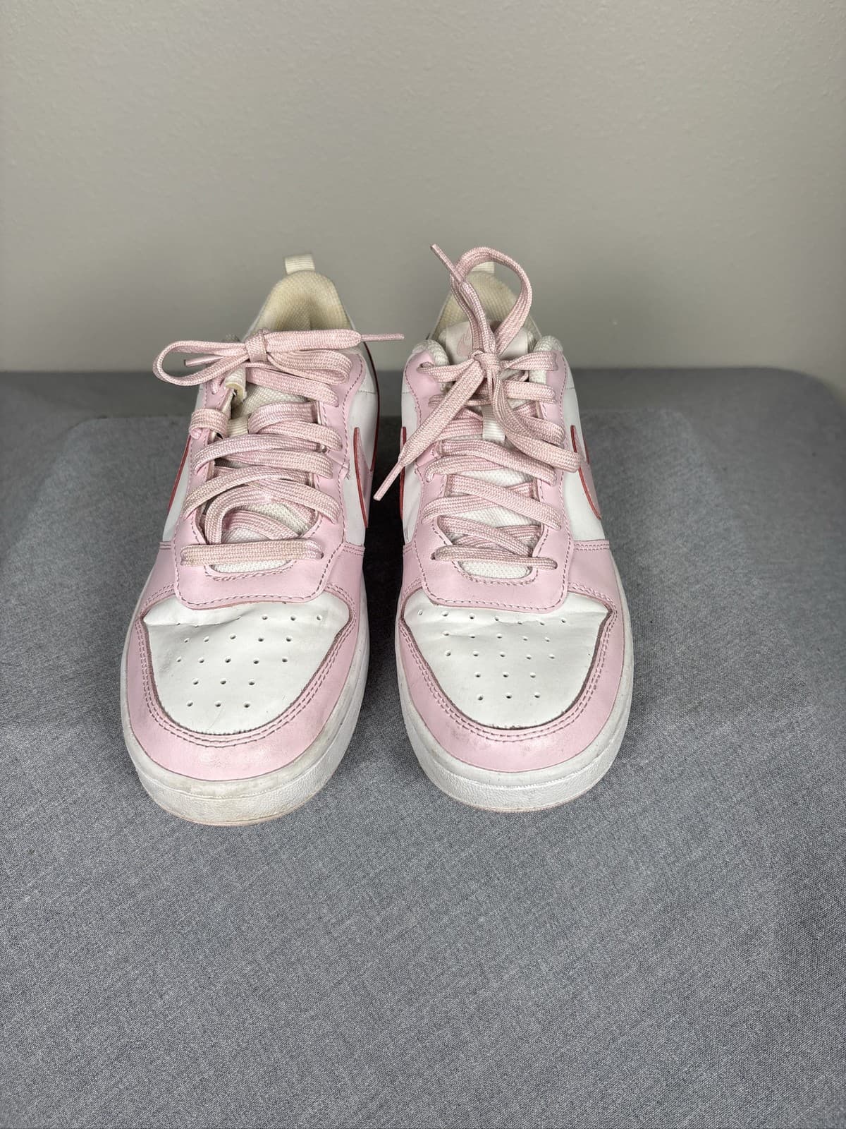 Nike Court Borough Low Recraft GS White Pink Foam Shoes DV5456-105 youth 7 - Thumbnail 2