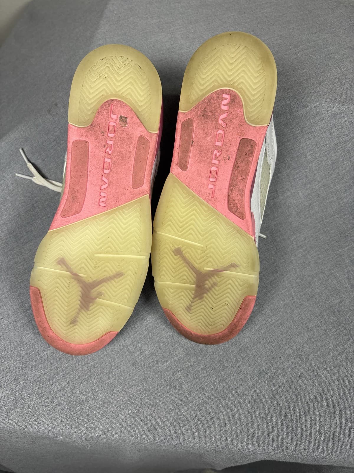 Air Jordan 5 Retro Low Desert Berry GS Pink DX4390-116 Youth 7 - Thumbnail 6