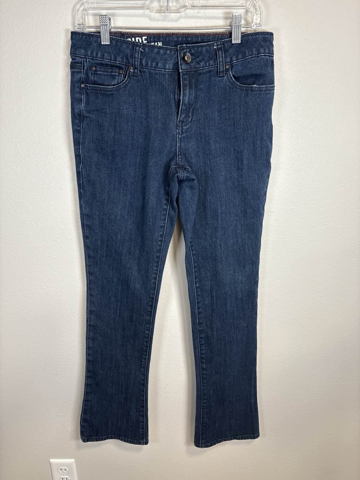 DKNY Jeans Women's East Side Dark Wash Denim Straight Leg Jeans Size 8 - Thumbnail 2