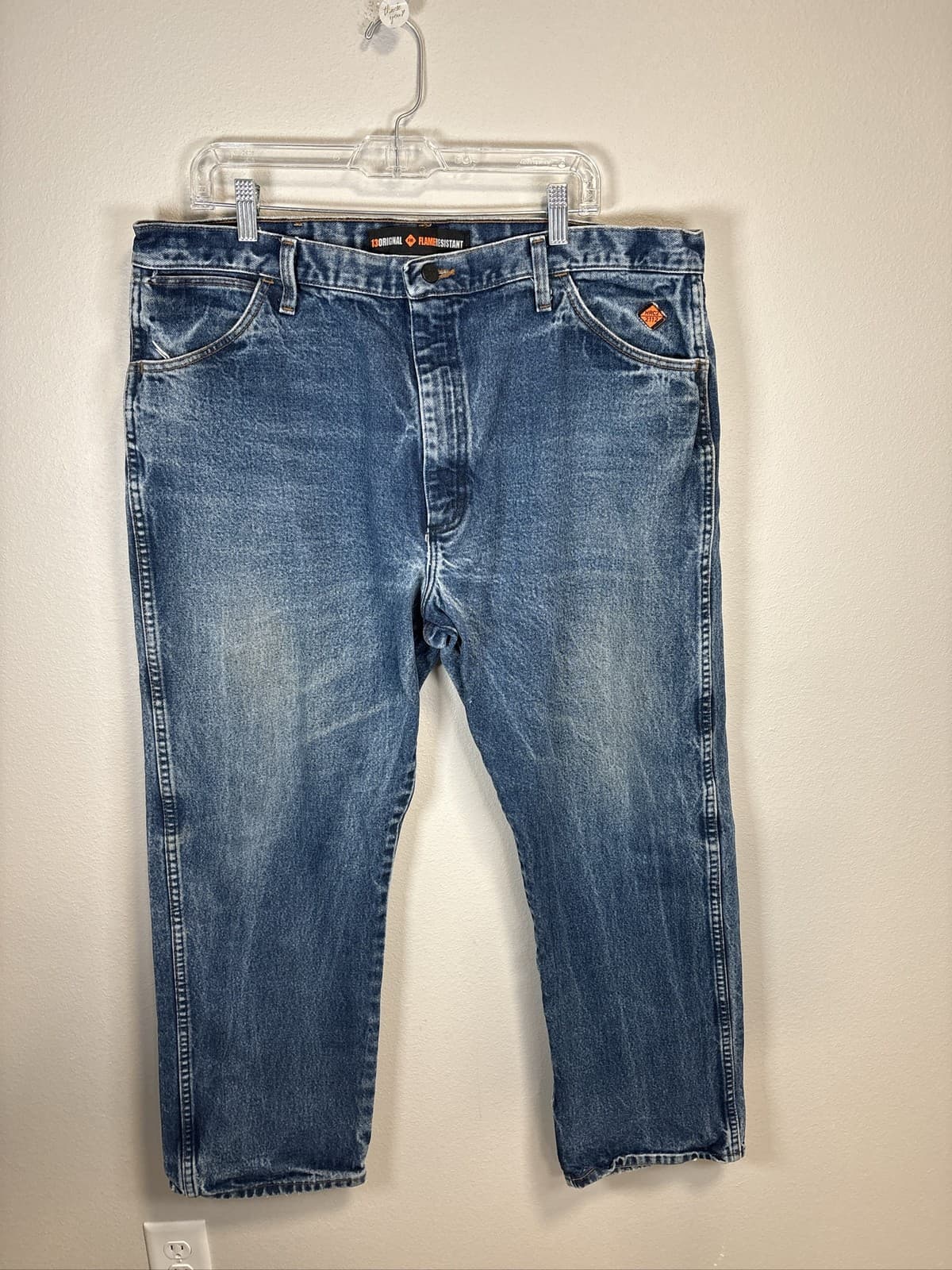 Wrangler FR Work Jeans 13 Flame Resistant Mens Denim 40x30