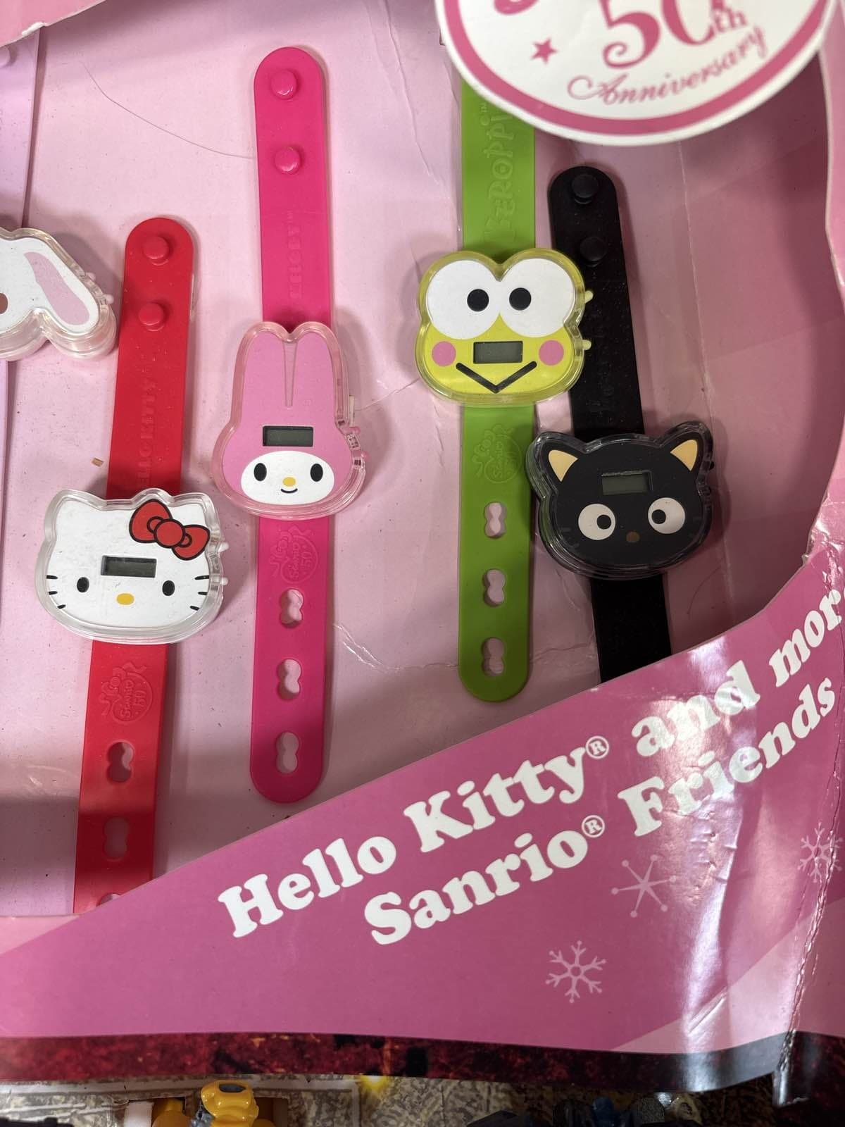 Hello Kitty Sanrio 50th Anniv Figure Watch Set + Transformers Mc Donald’s 2008 - Thumbnail 5