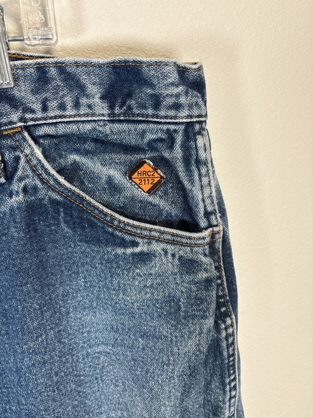 Wrangler FR Work Jeans 13 Flame Resistant Mens Denim 40x30 - Thumbnail 2