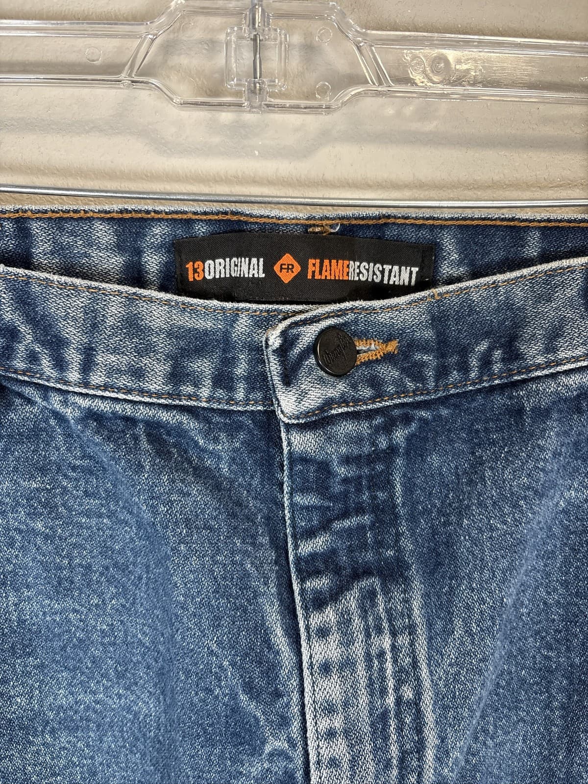 Wrangler FR Work Jeans 13 Flame Resistant Mens Denim 40x30 - Thumbnail 3