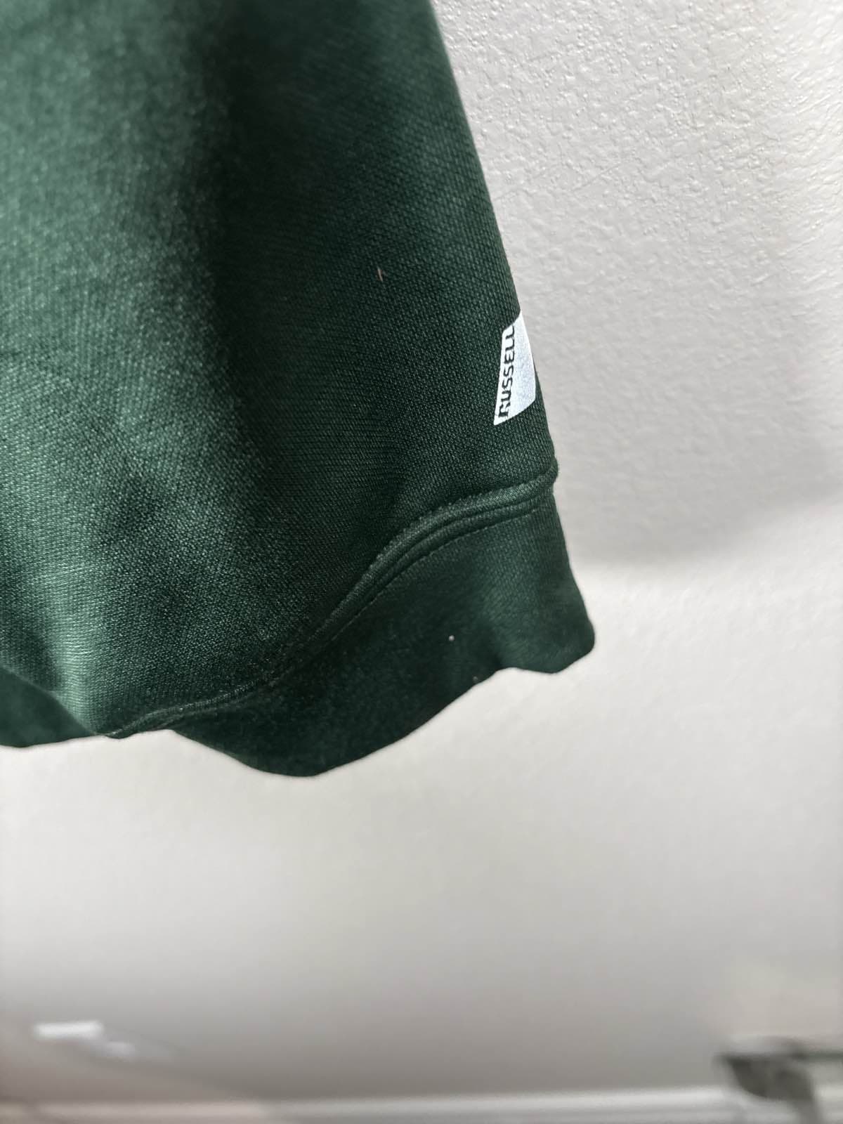 NDSU Bison Hoodie Sweatshirt Green Pullover Youth XL Russell Polyester - Thumbnail 2