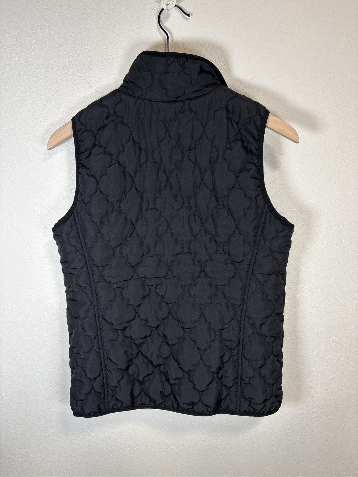 Jason Maxwell Women's Black Quilted Vest Full Zip Sleeveless S - Thumbnail 3